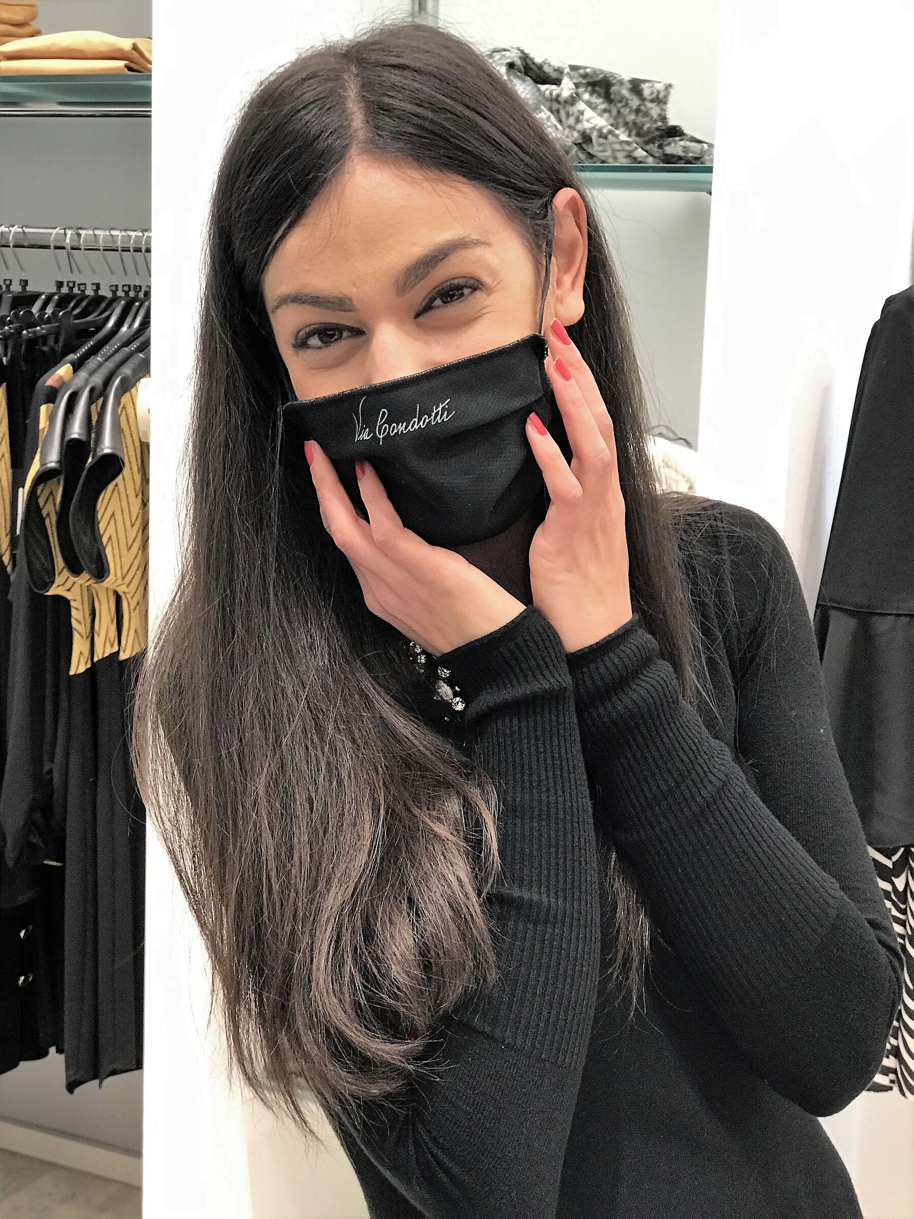 Sorriso sotto la mascherina!