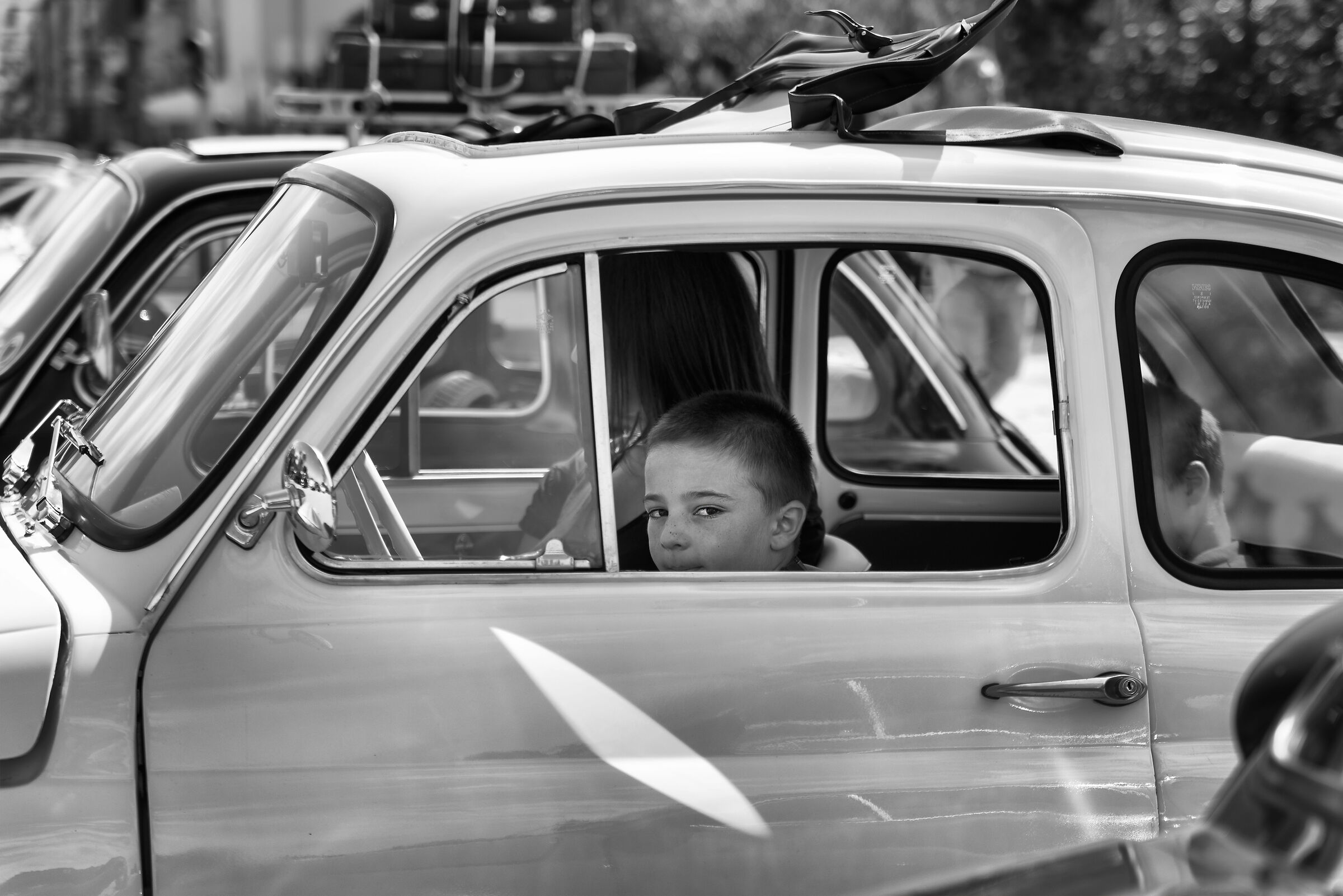 At the wheel, and you felt great