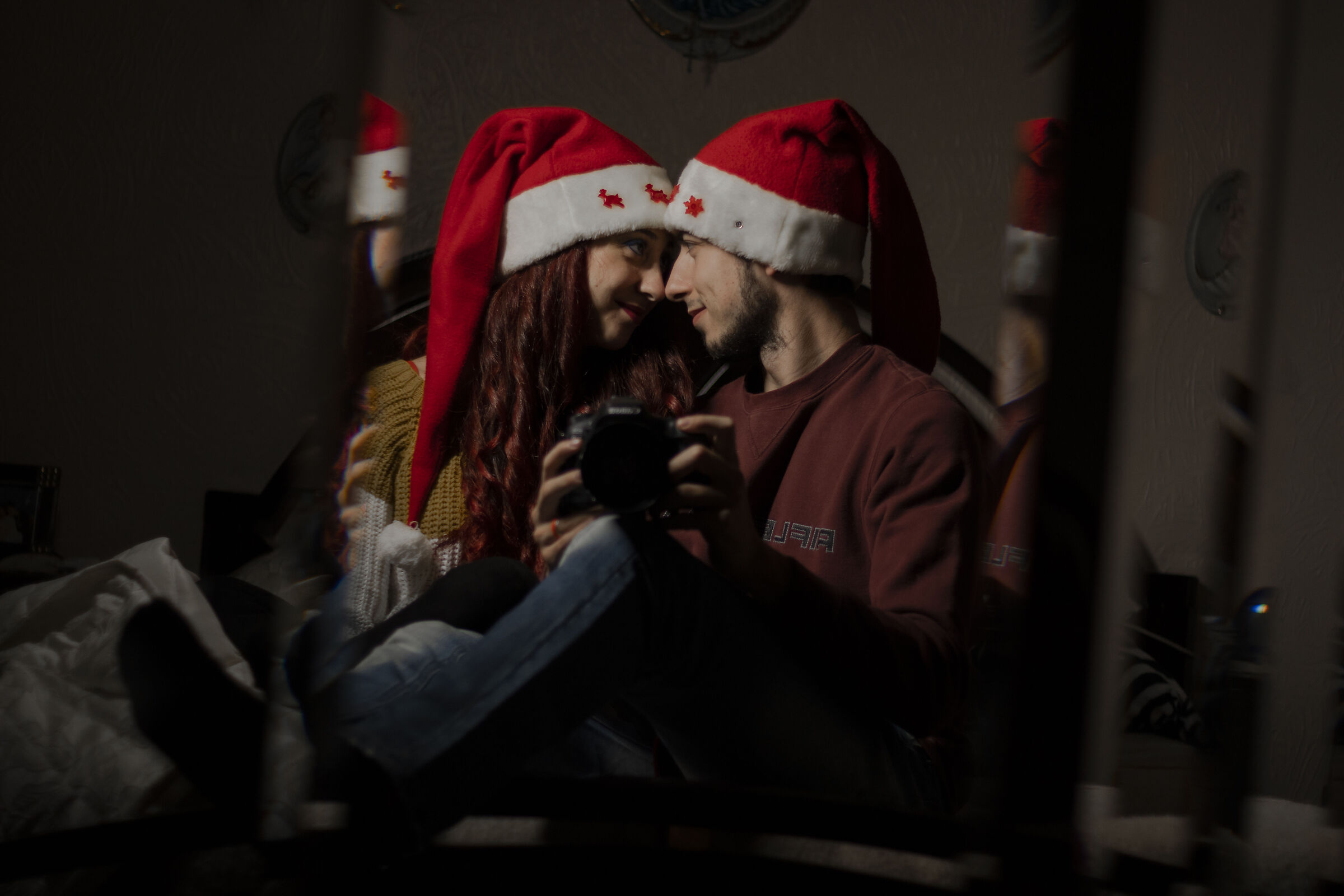 Christmas self-portrait
