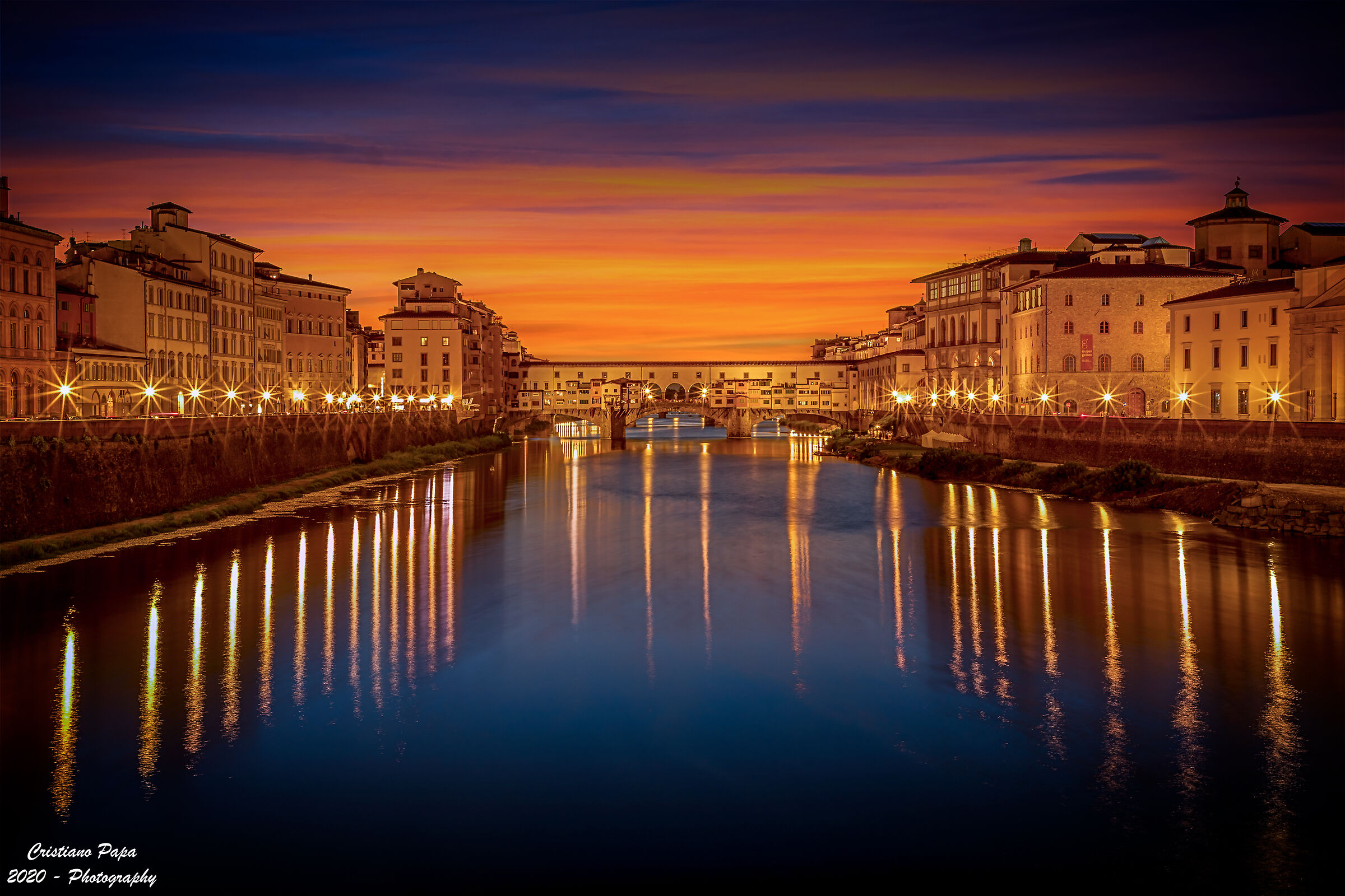 Tramonto al Ponte Vecchio
