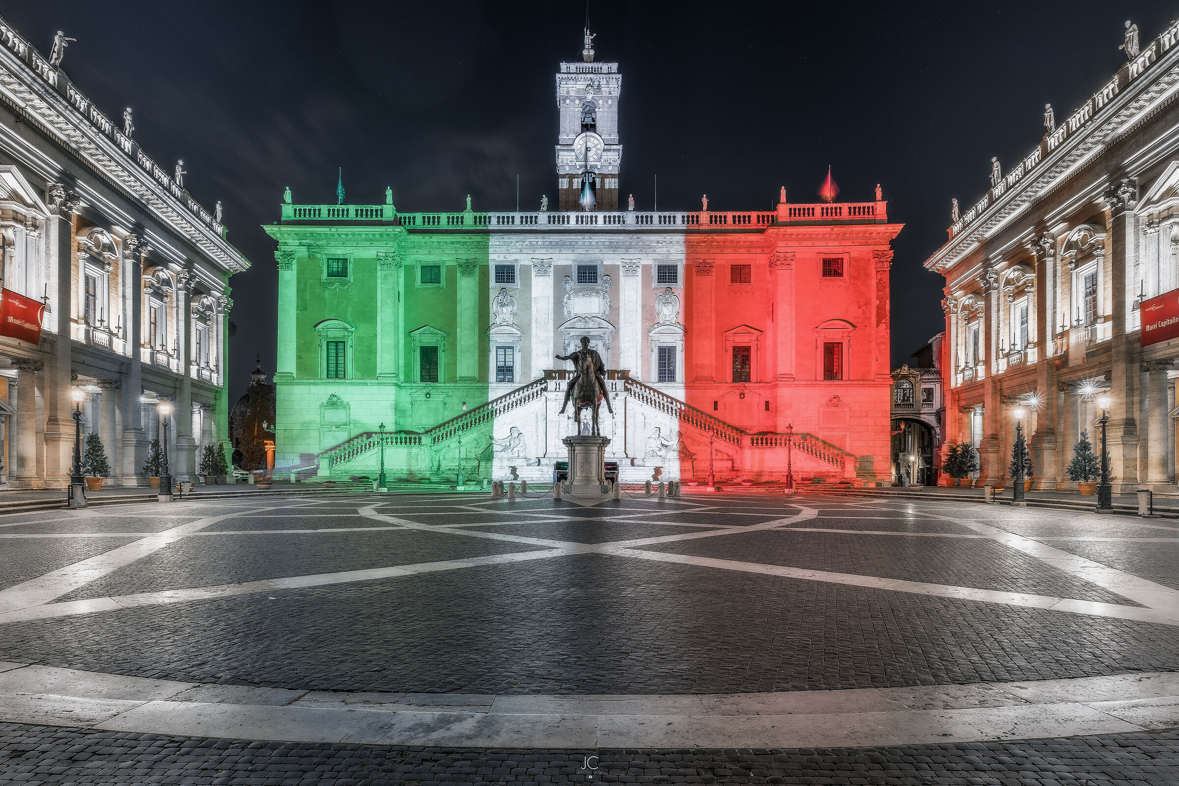 Campidoglio tricolore