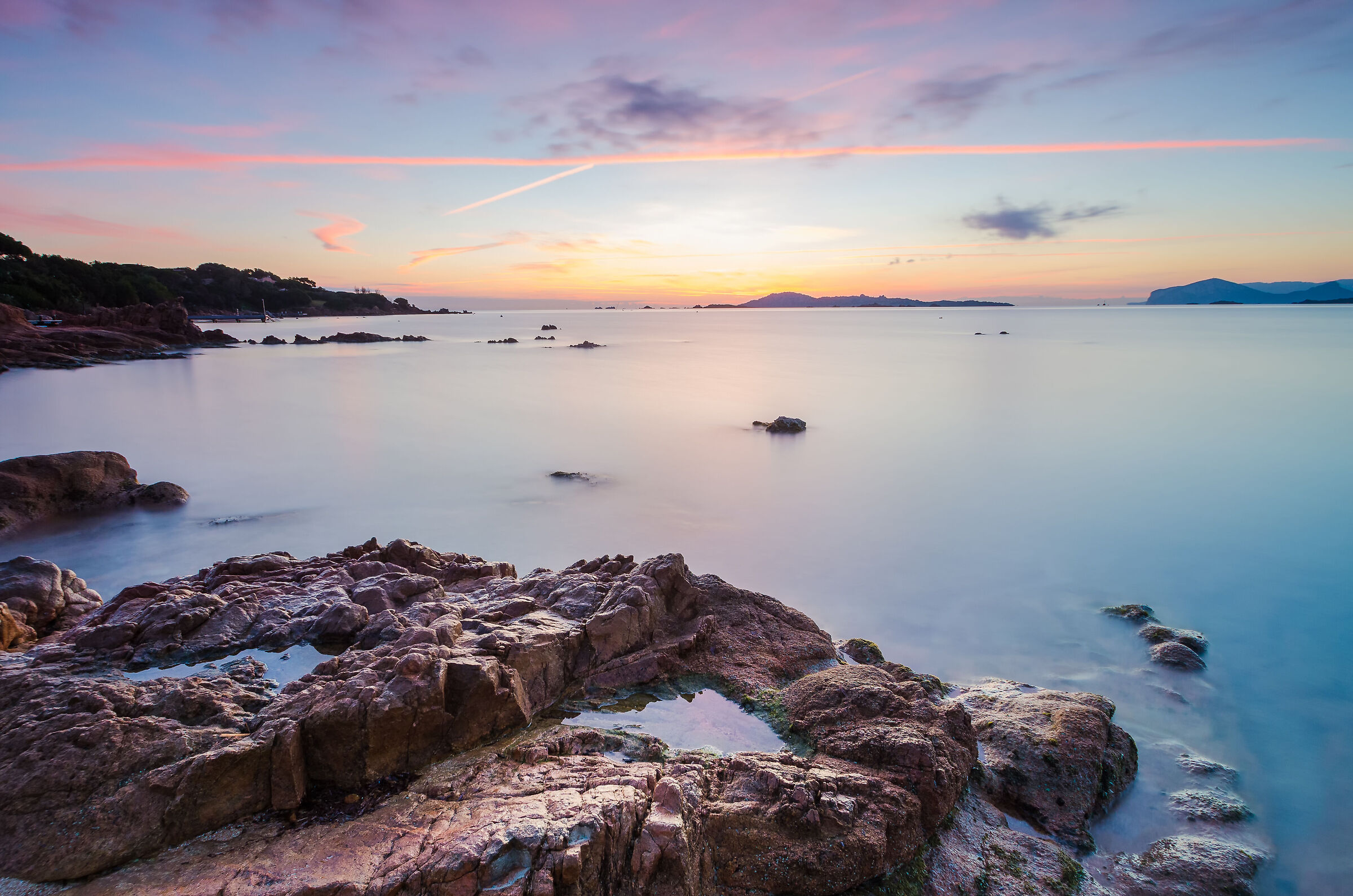 L'alba a romazzino,con la speranza sia di buon auspicio