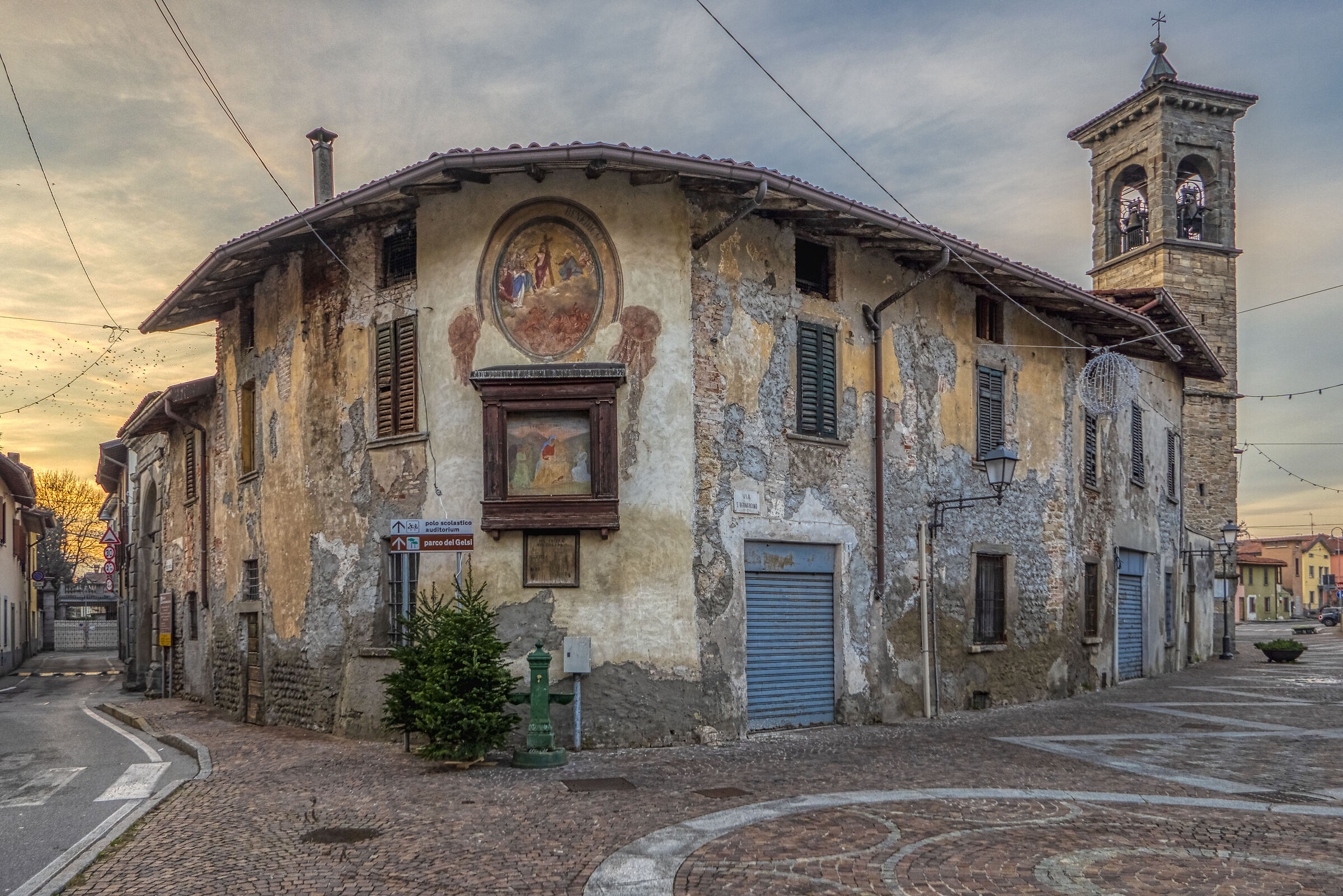 Scorcio del mio paesello (Lallio, BG).