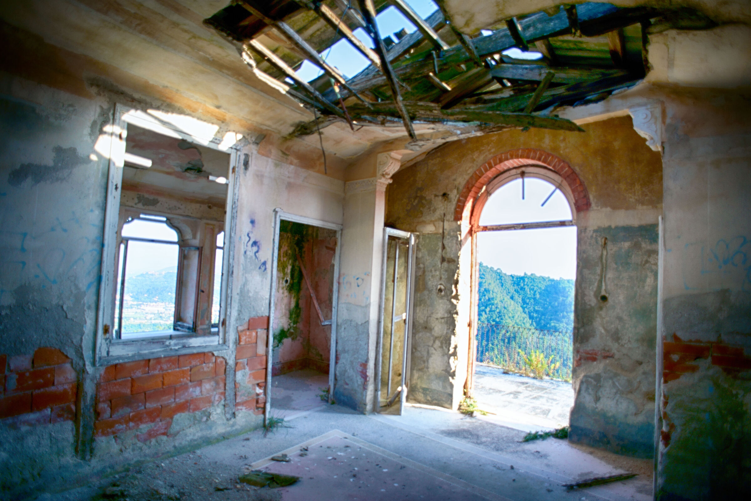 Upper floor witches' house Tivegna