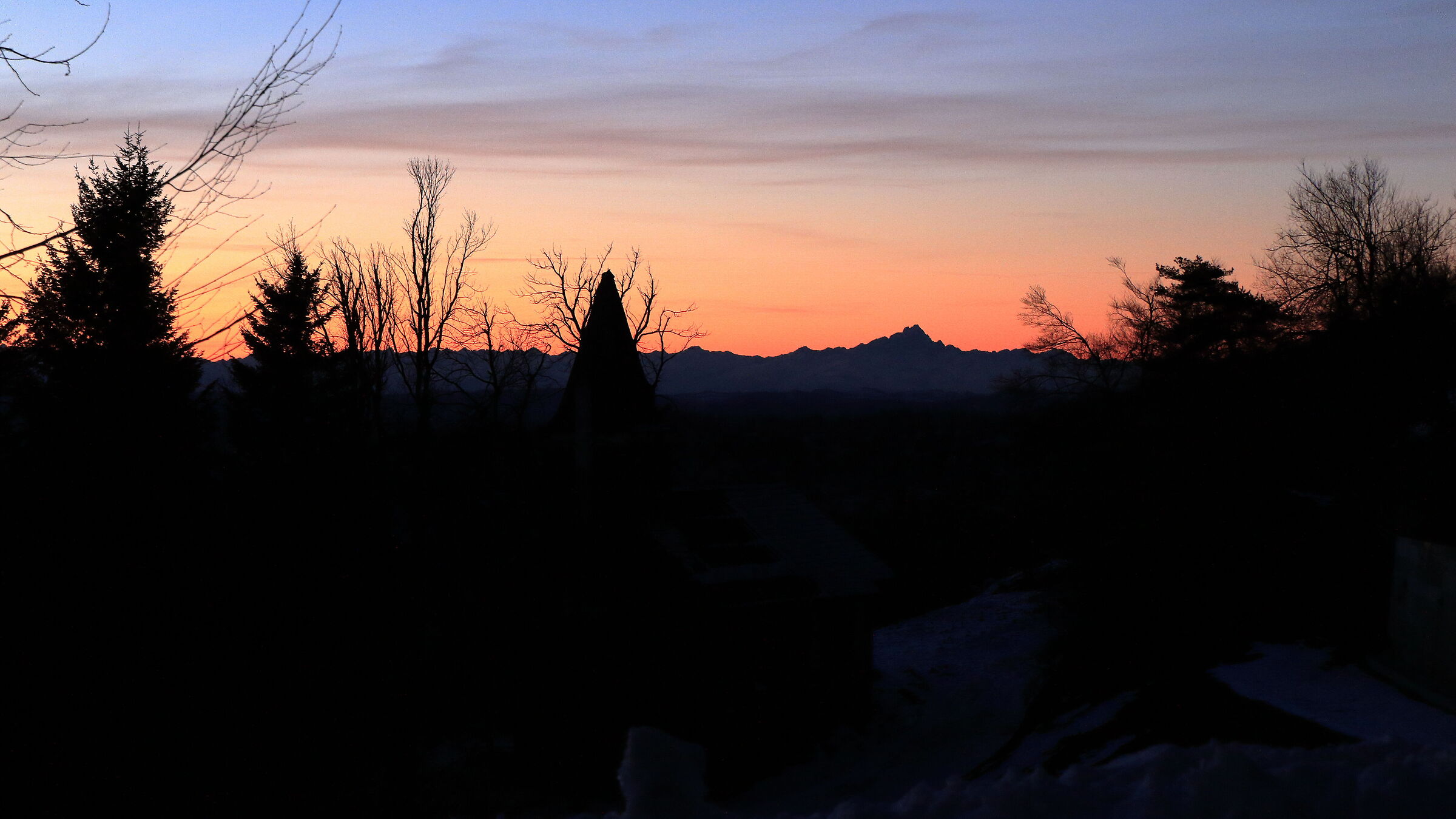 Il Monviso al tramonto 1