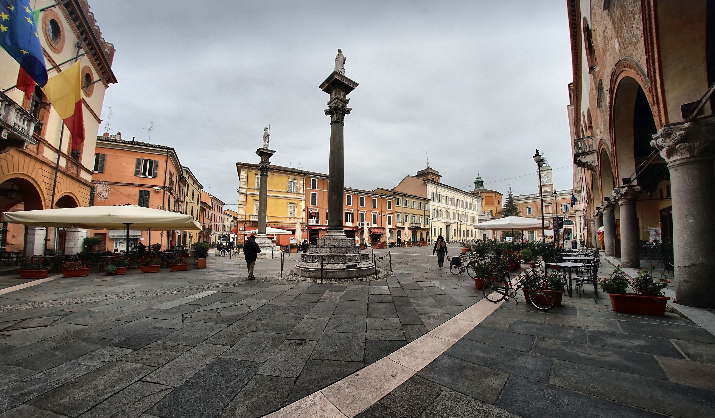 Ravenna Piazza del Popolo.