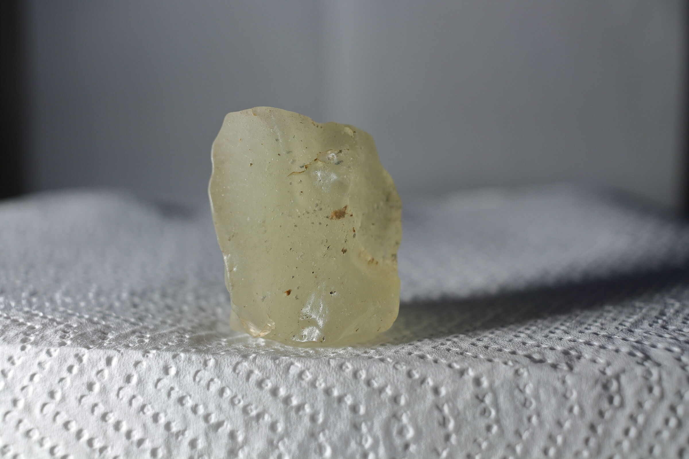 "Libyan glass" impacted