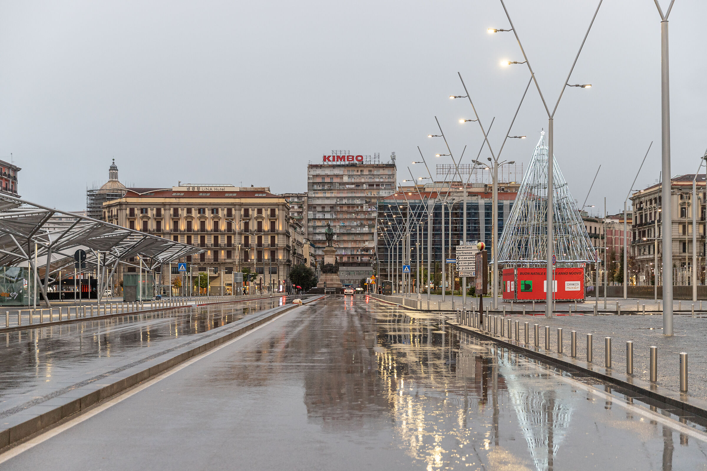 Piazza Garibaldi in time of Covid