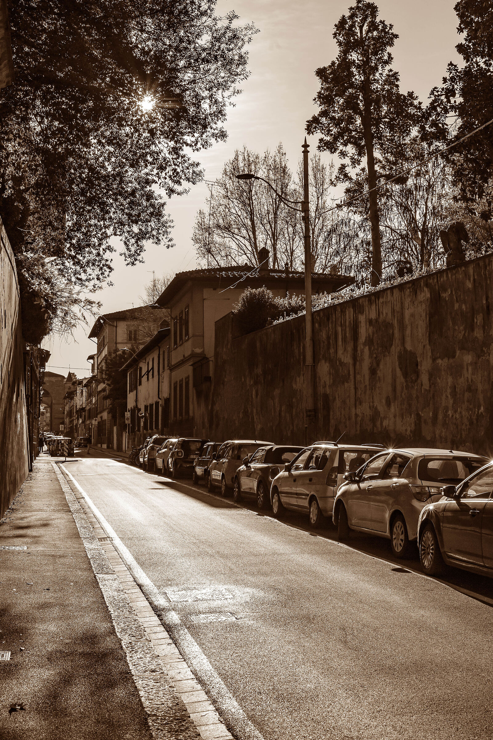 Via dei Serragli - towards Porta Romana