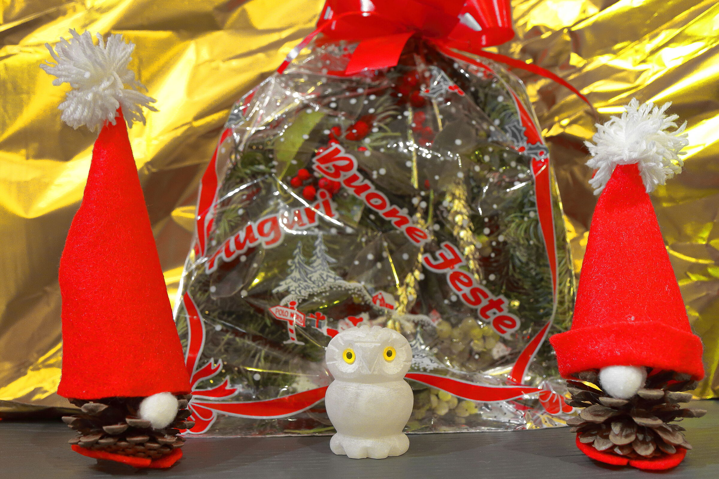 I folletti del Natale ed un saggio gufo