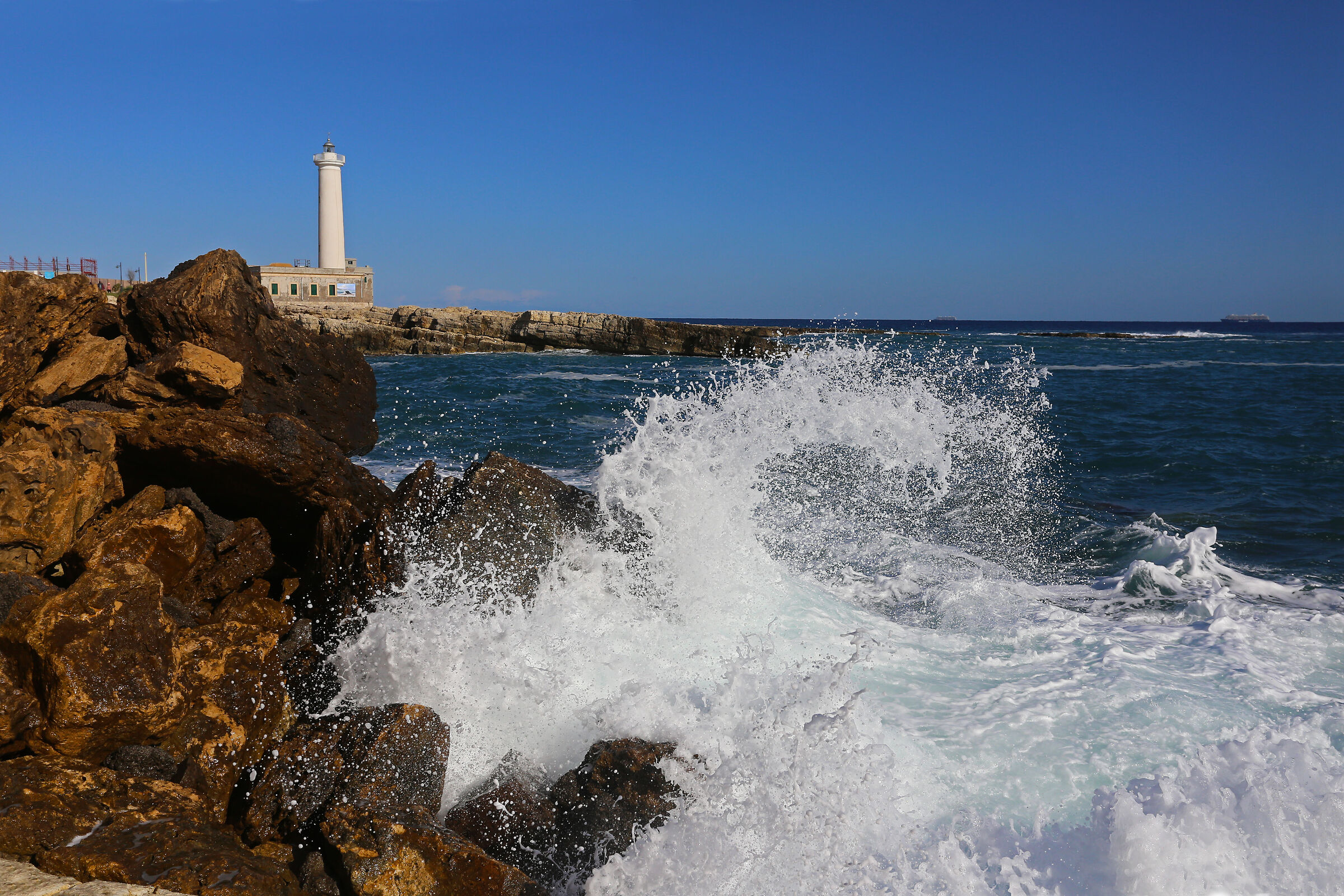 Capo e faro di Santa Croce. Augusta (sr)