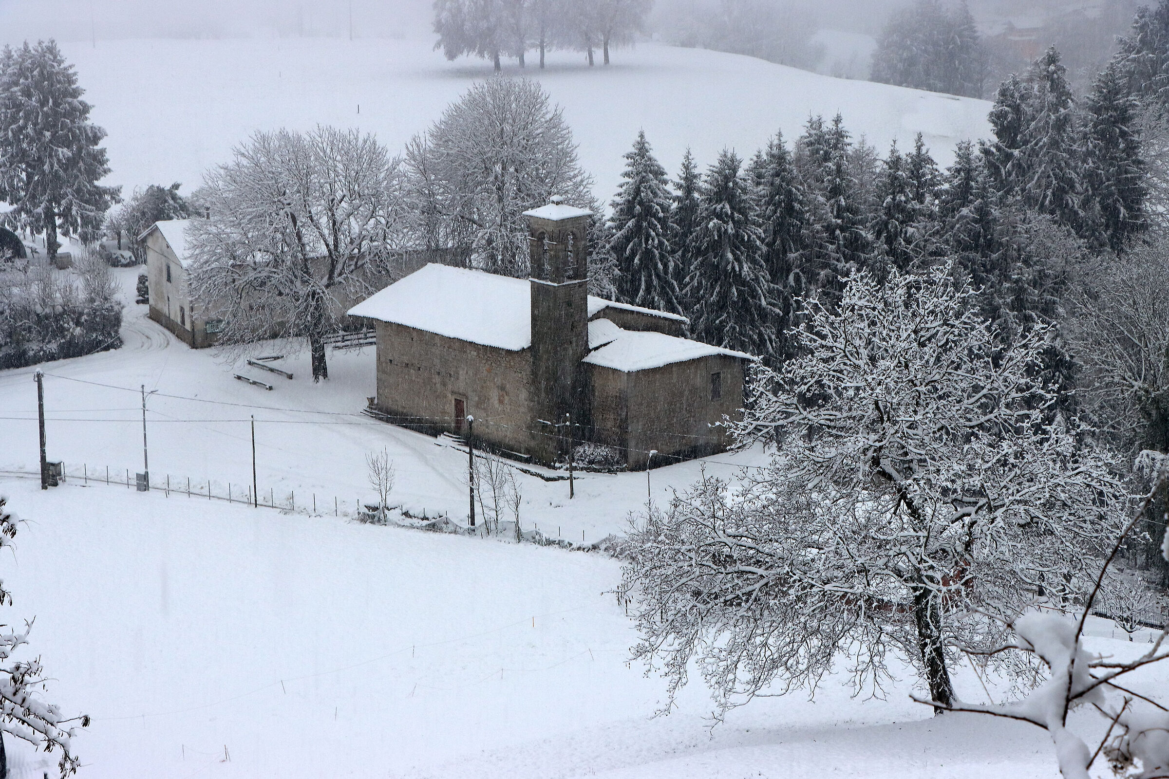 San Rocco imbiancato