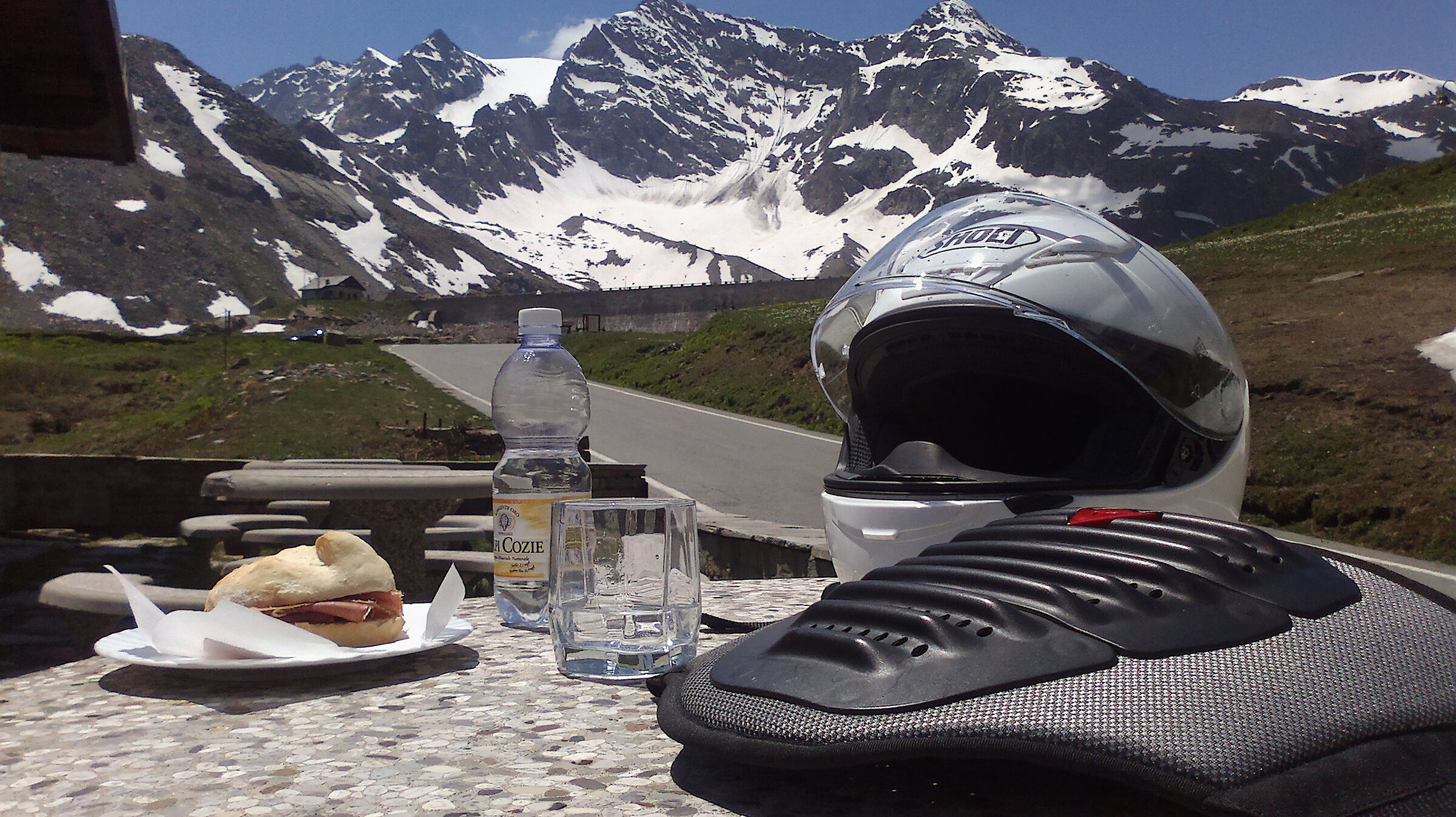 Spuntino in alta quota