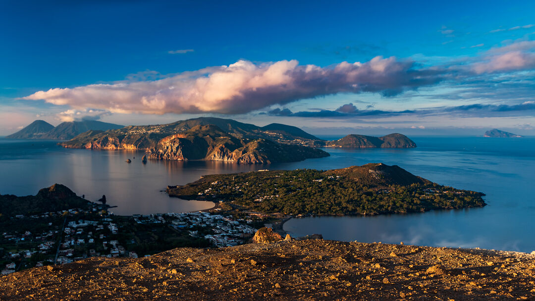 Overview from the top of Vulcano