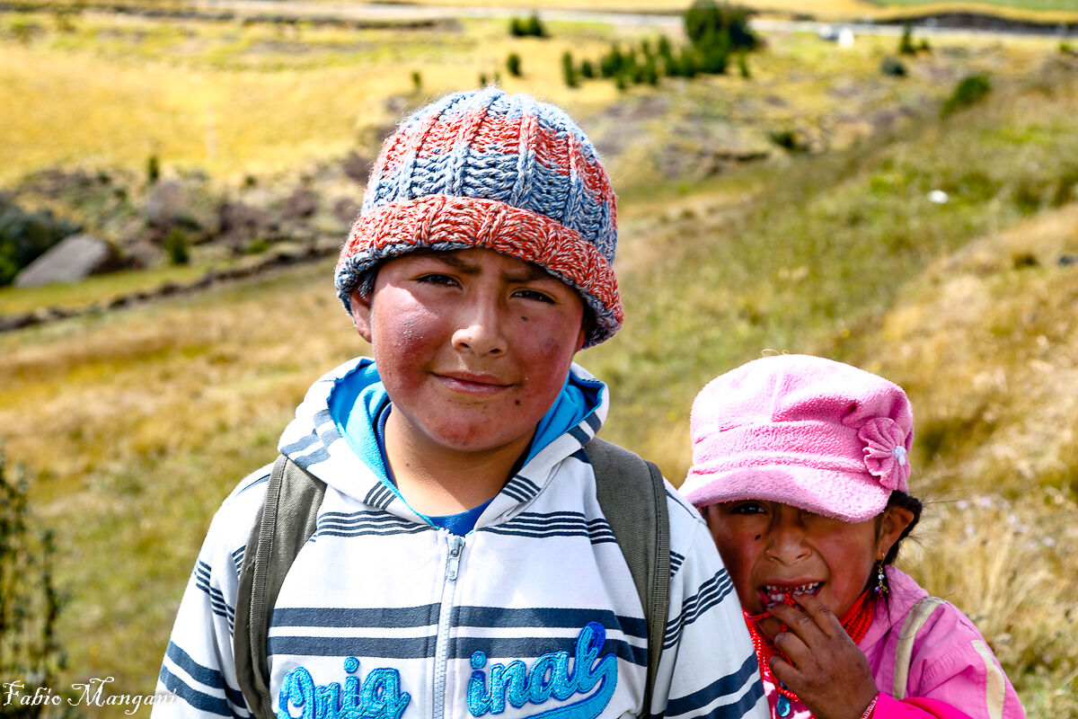 Ecuador volti andini