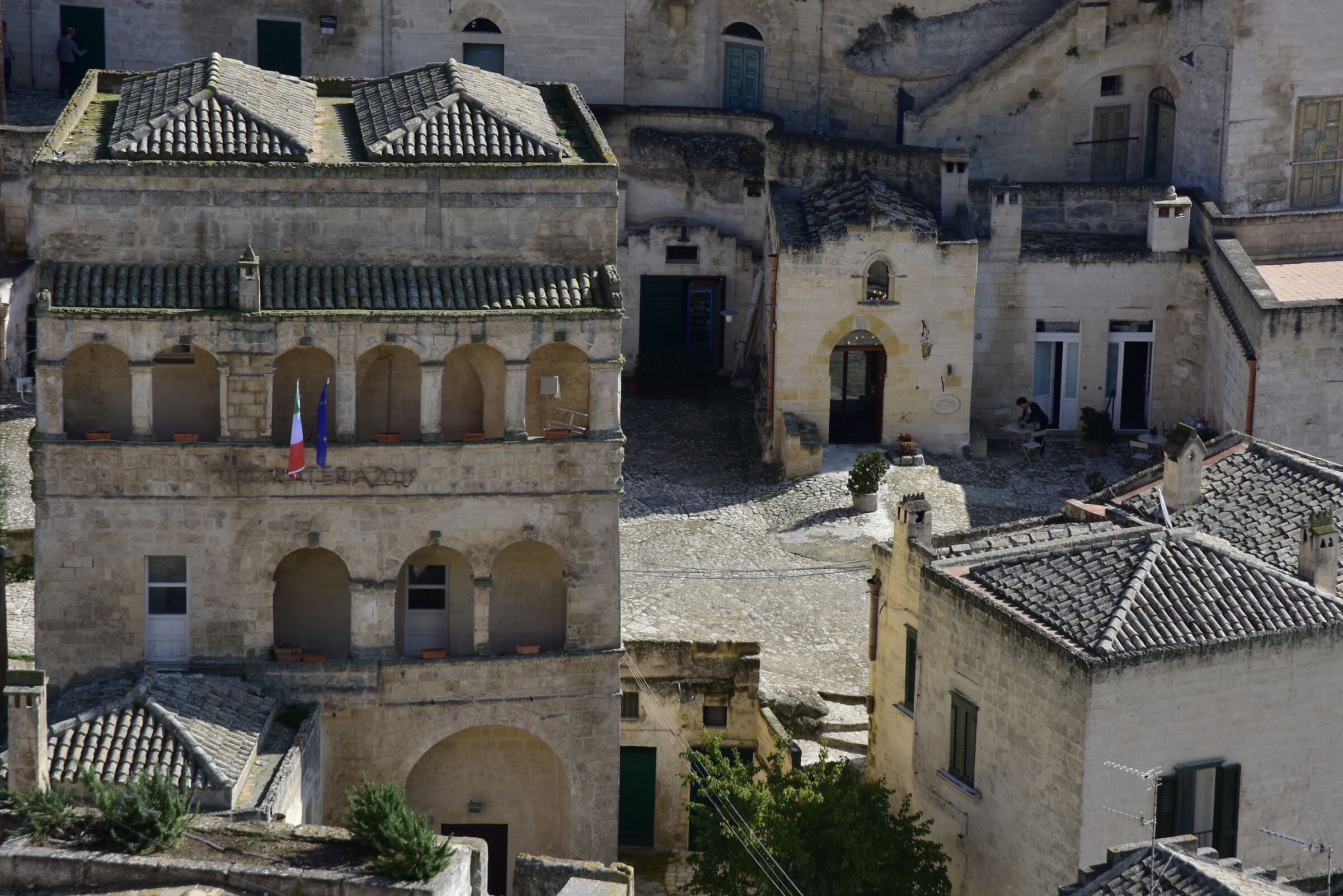 Glimpse of Matera