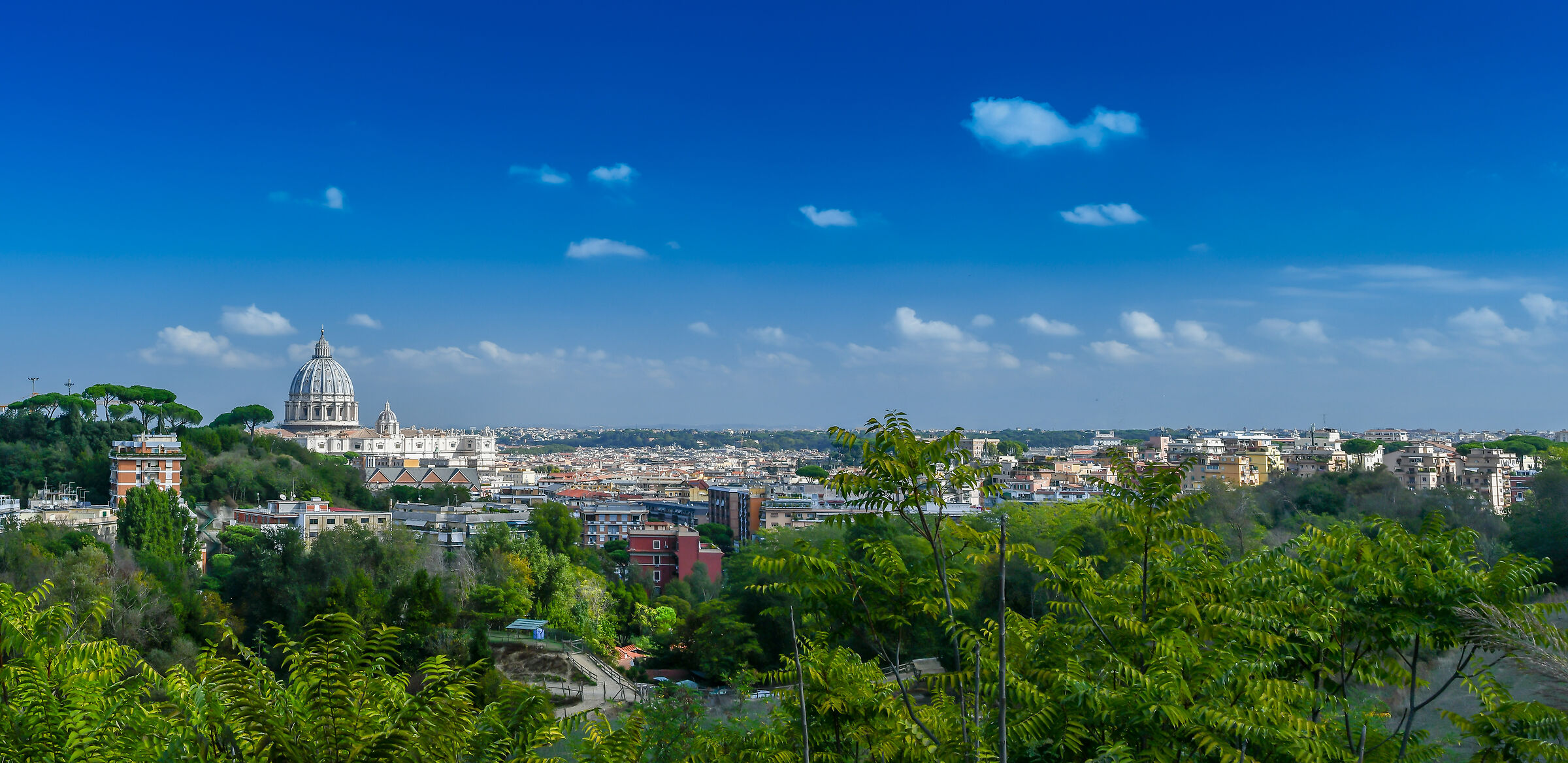 Panorama from Via Piccolomini