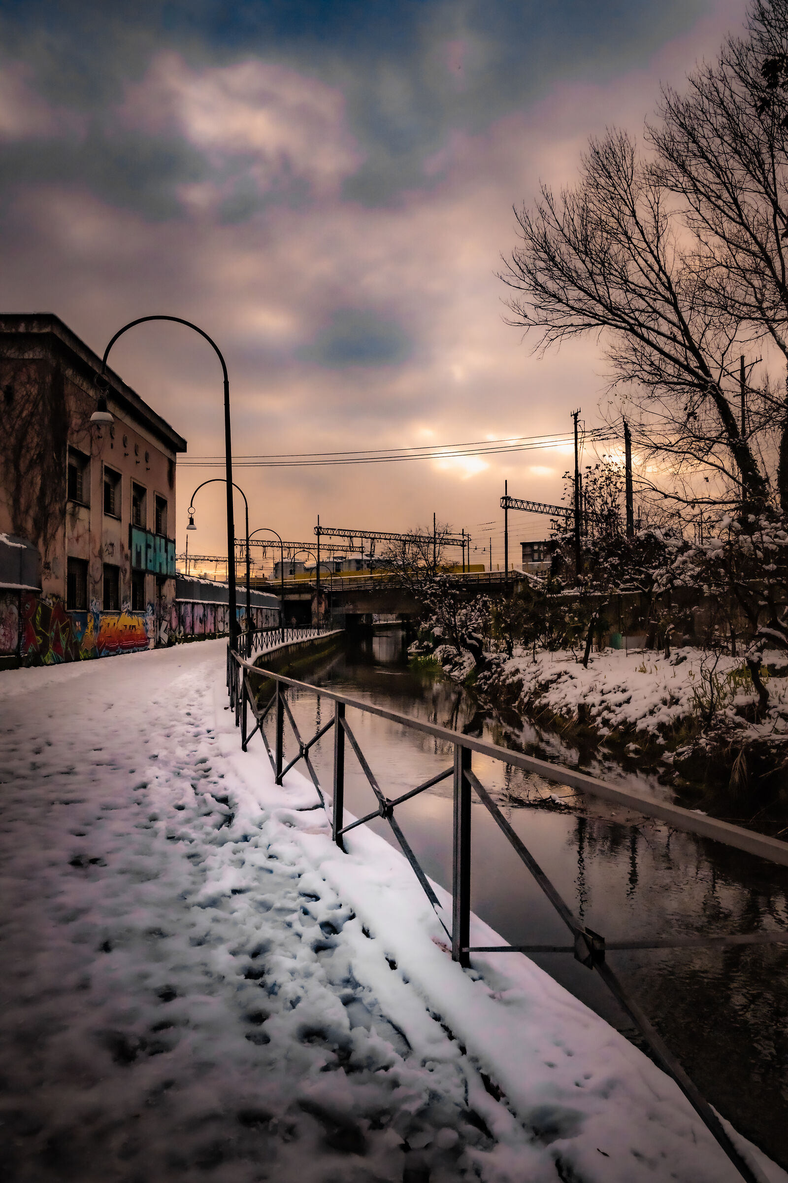 la strada verso casa