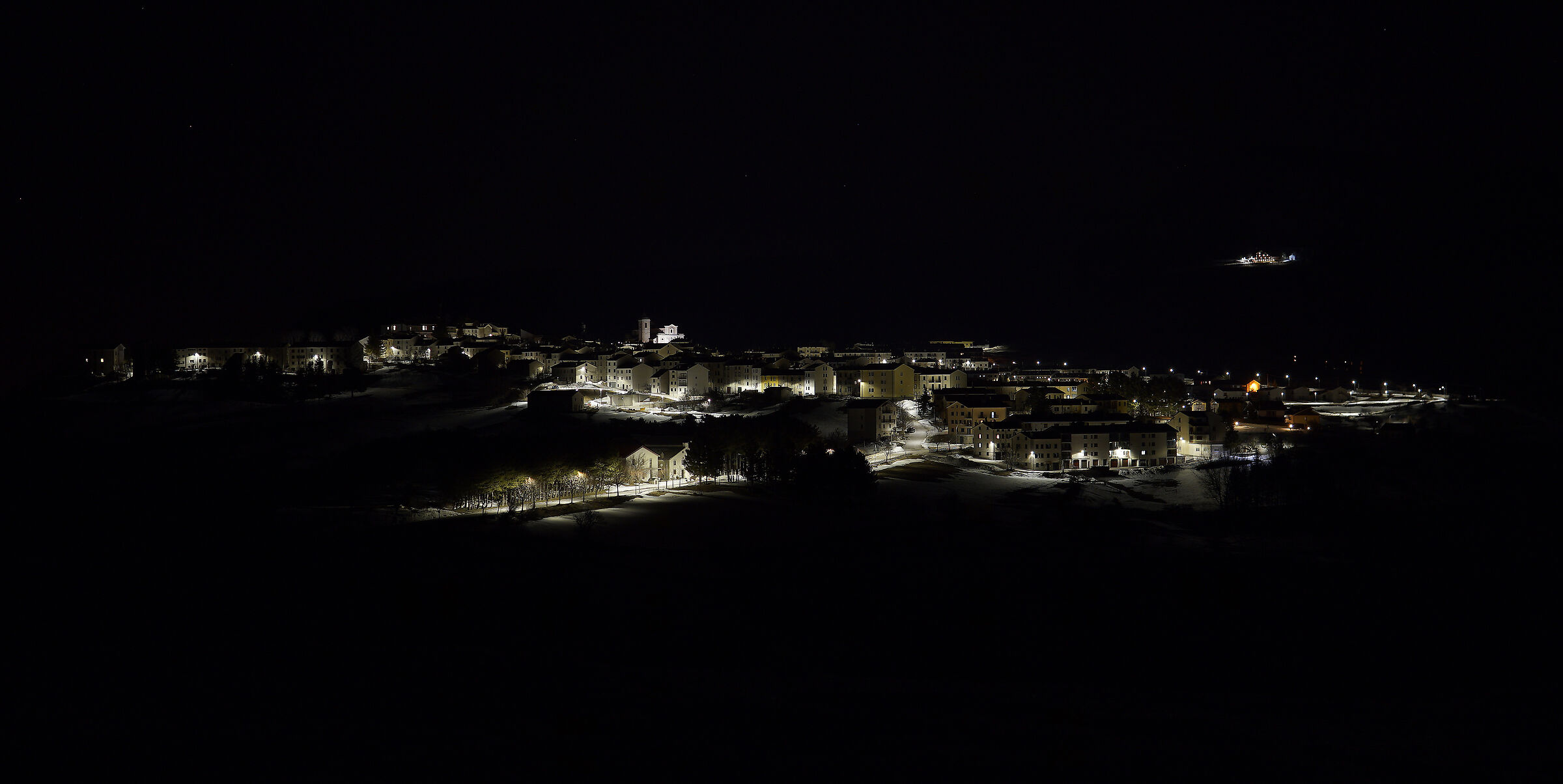 Capracotta in winter 1 (late at night)