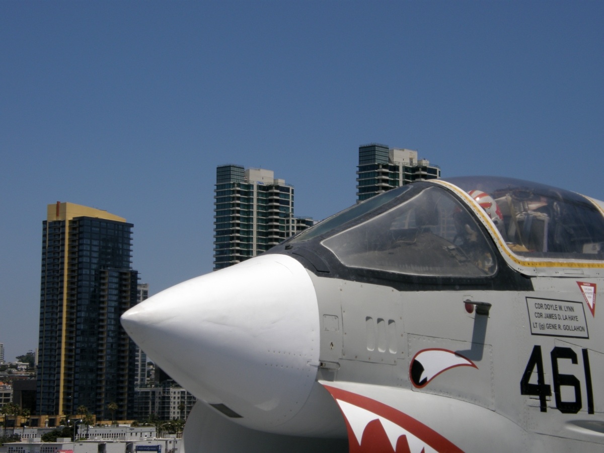 California - San Diego - Aereo su USS Midway