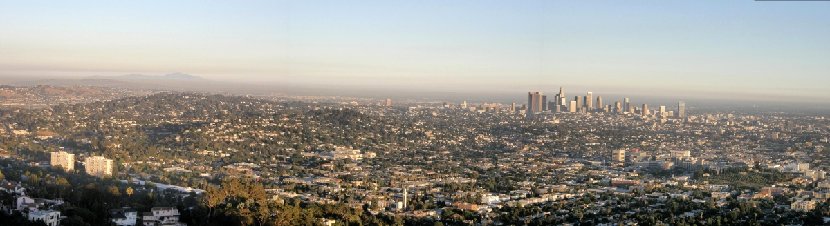 California - Panoramica su Los Angeles