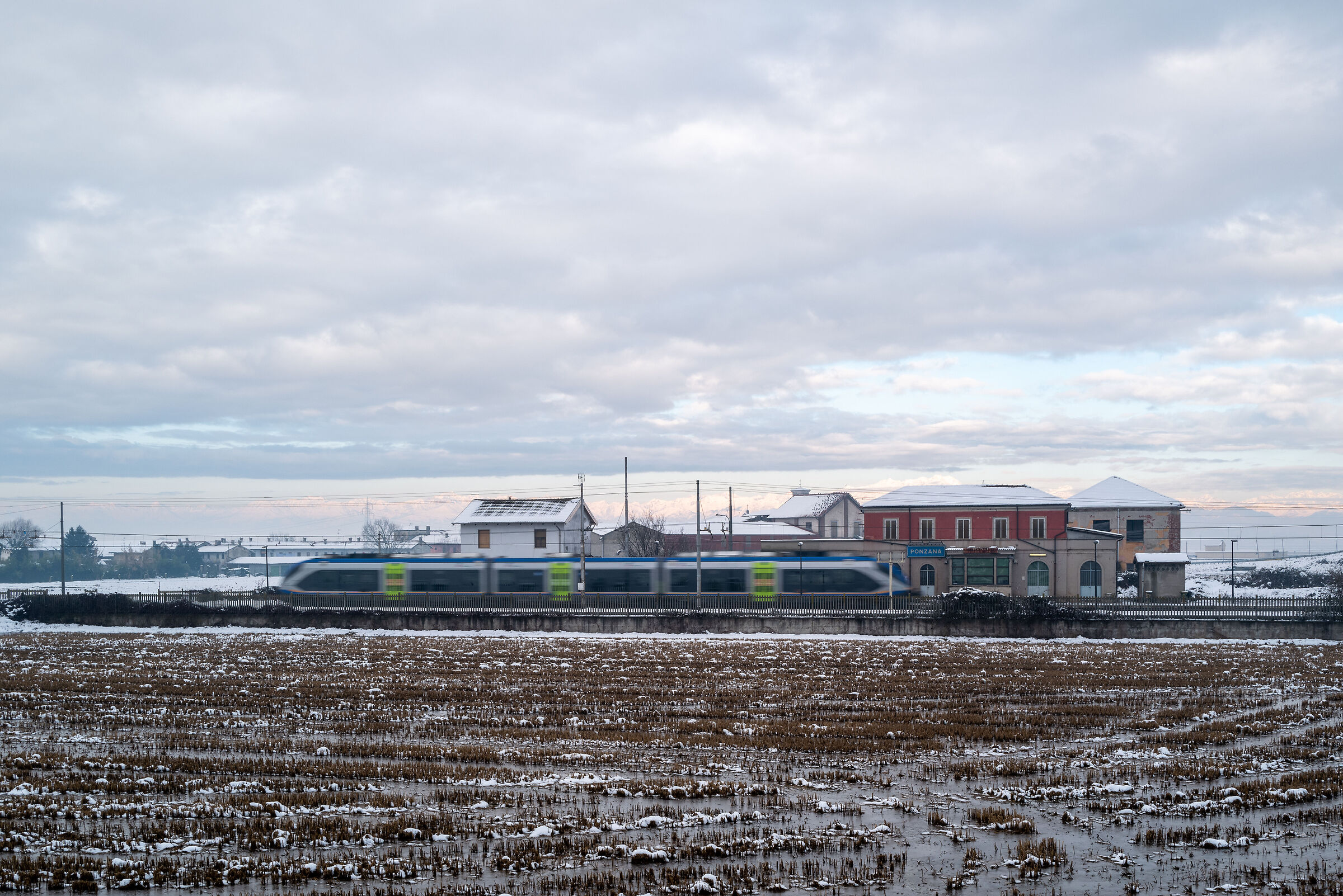 Ponzana, station no longer in service.
