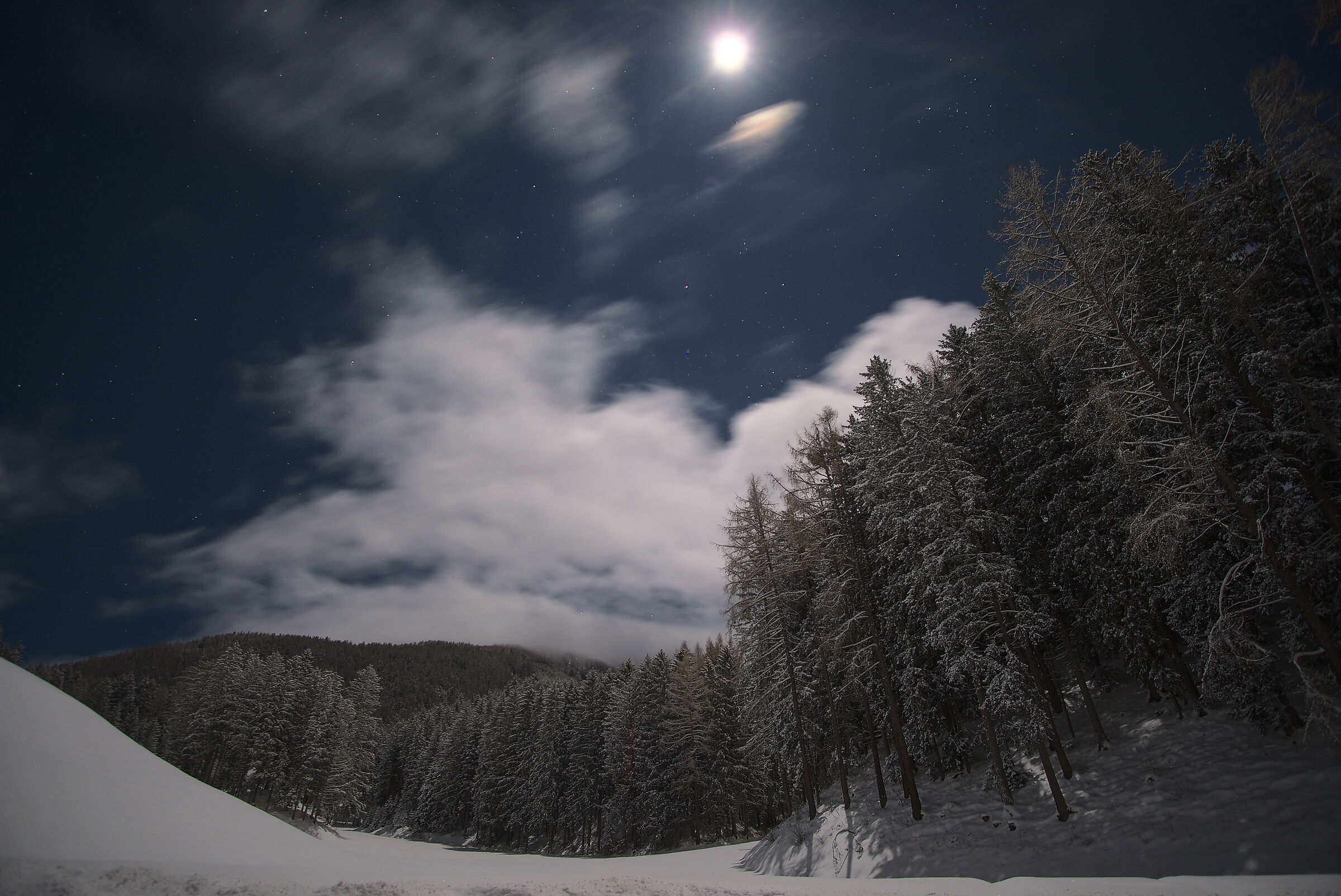 Walchhorn in the Moonlight