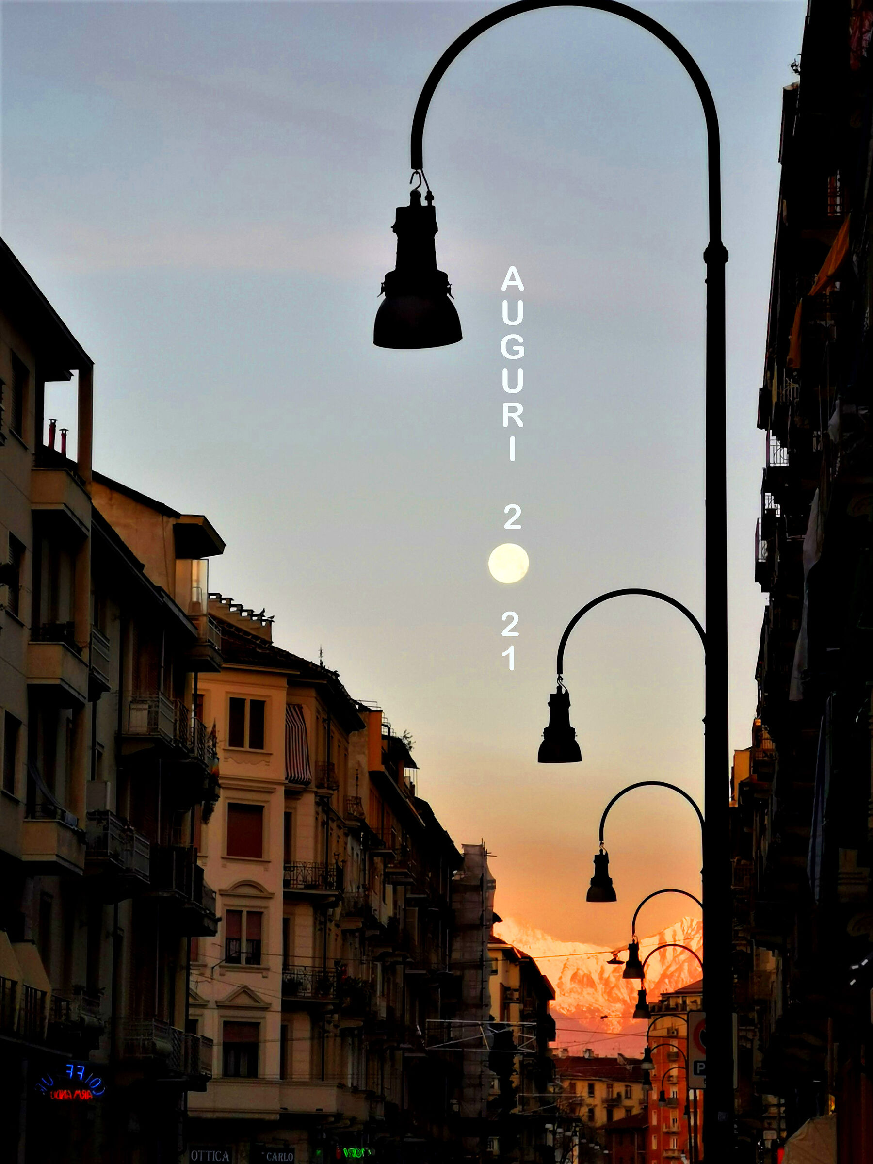 Best wishes from the Moon of December 31st