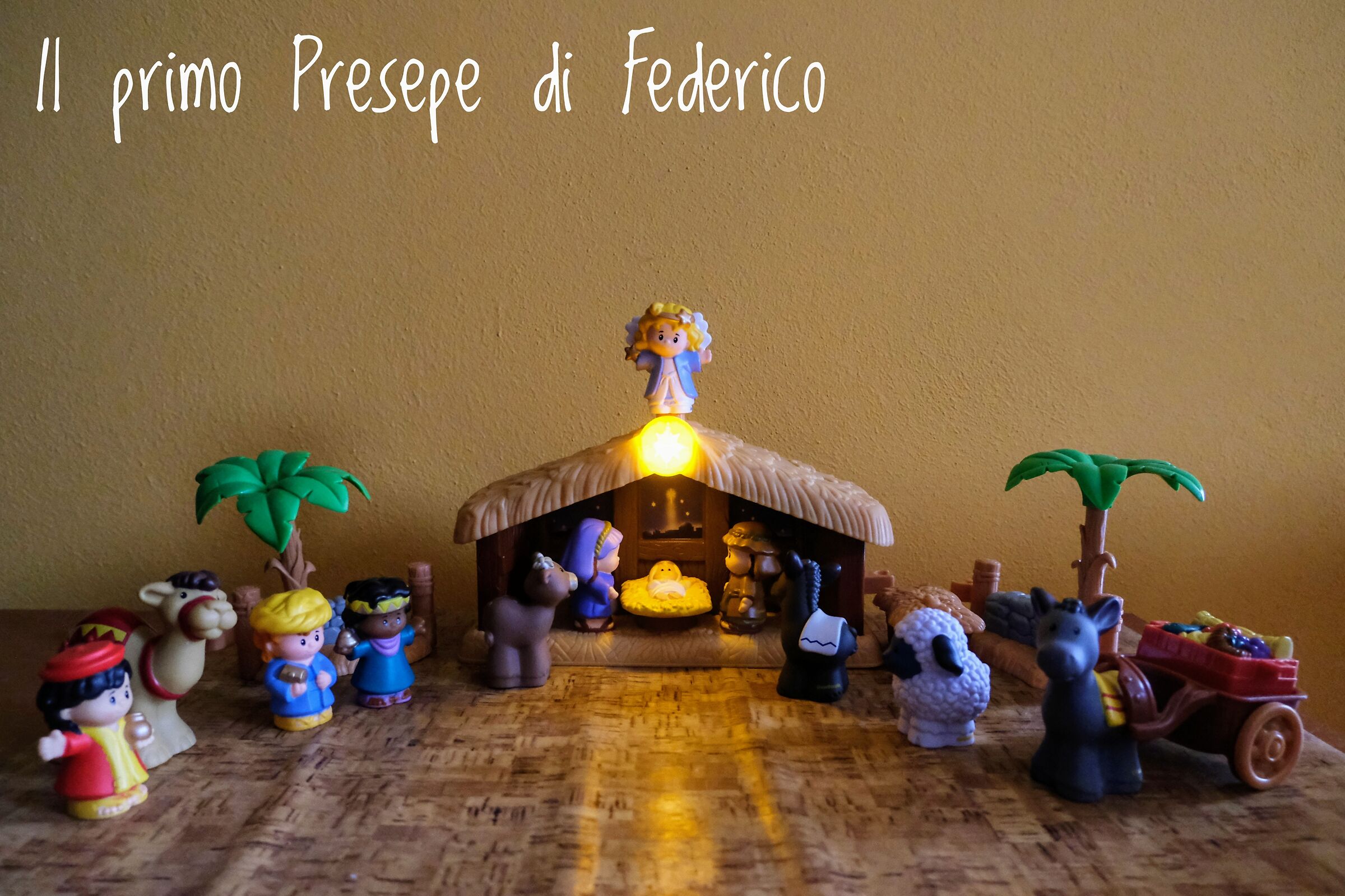 Il primo presepe di Federico