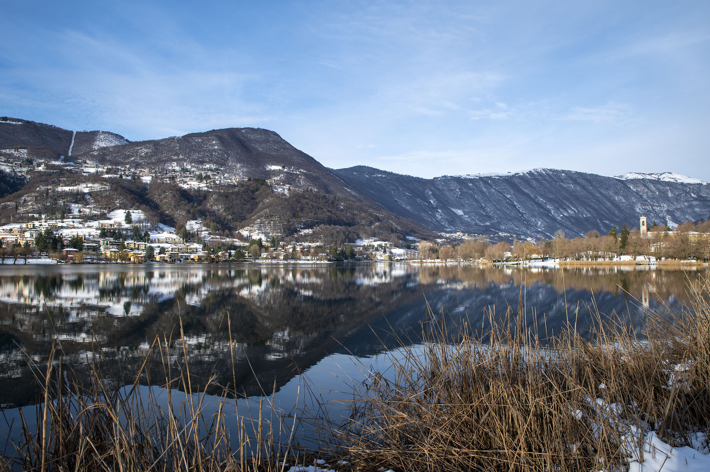 Lago d'inverno ' Riflessi