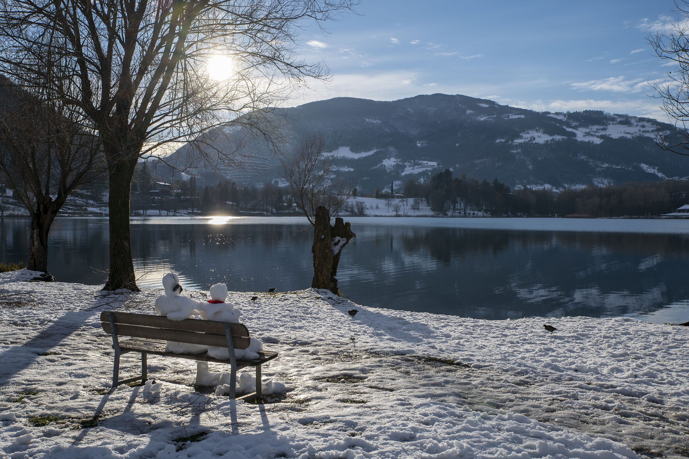 Sciogliersi al tramonto