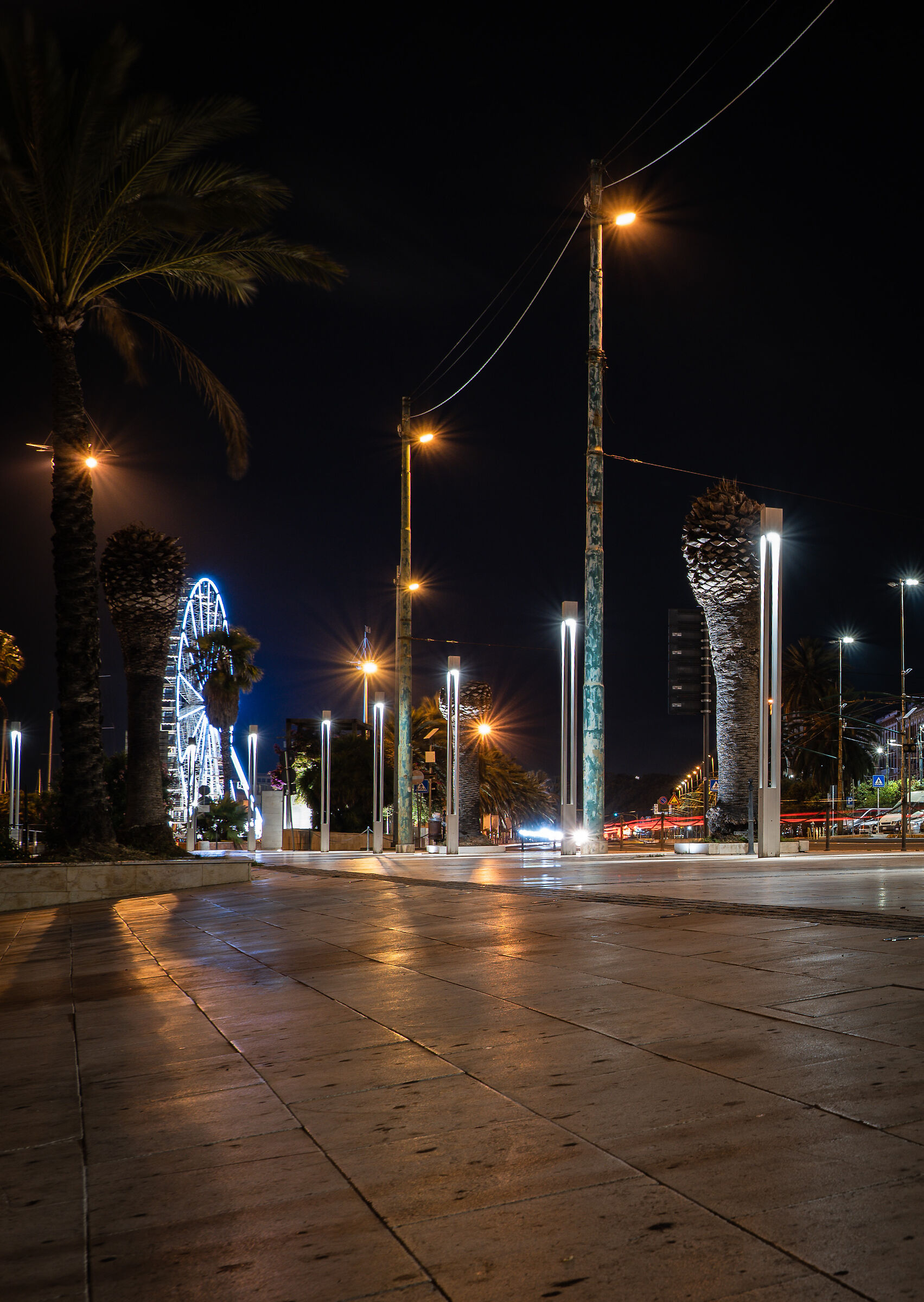 Cagliari by night