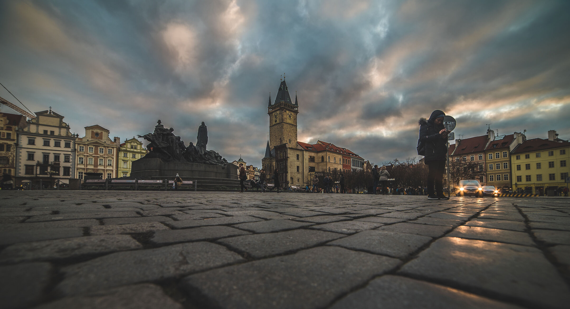 Praga piazza dell'orologio