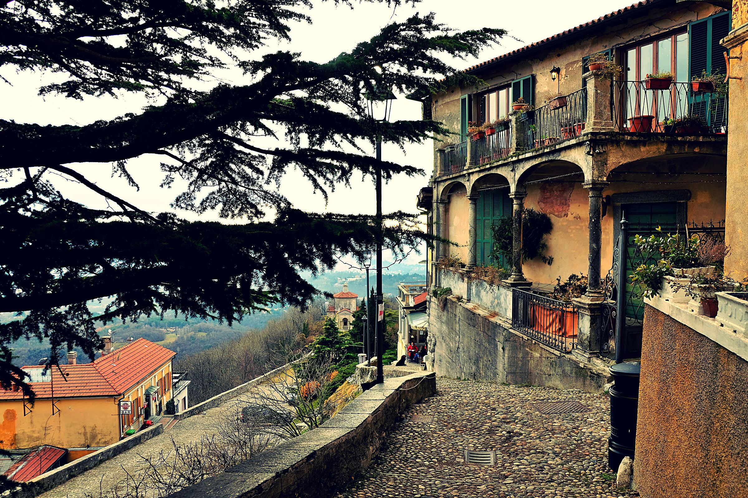 Panorama sacromonte varese