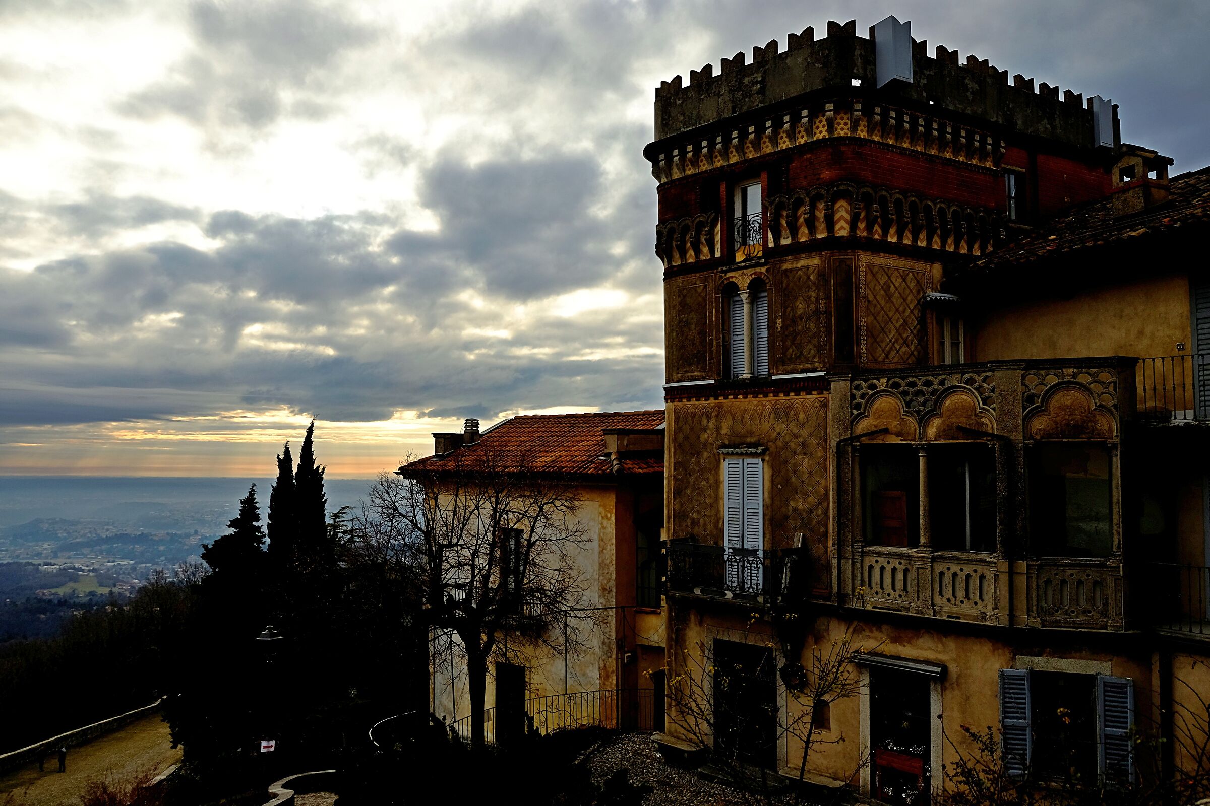 Panorama sacromonte varese