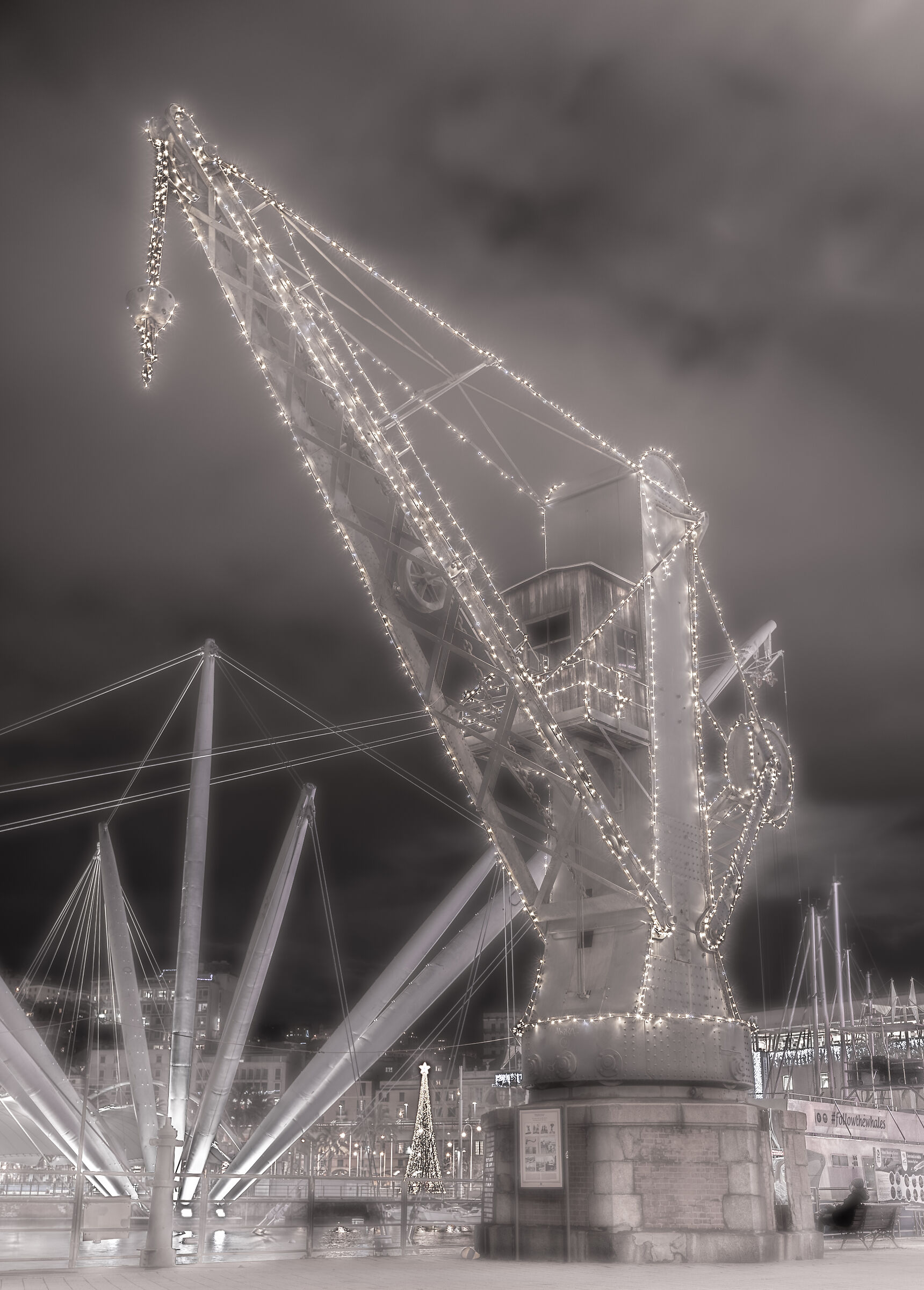 Old port b&w