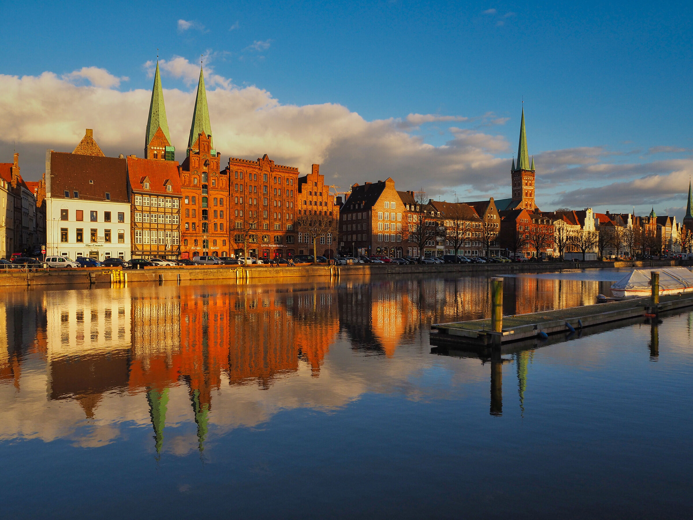Lübeck and its towers