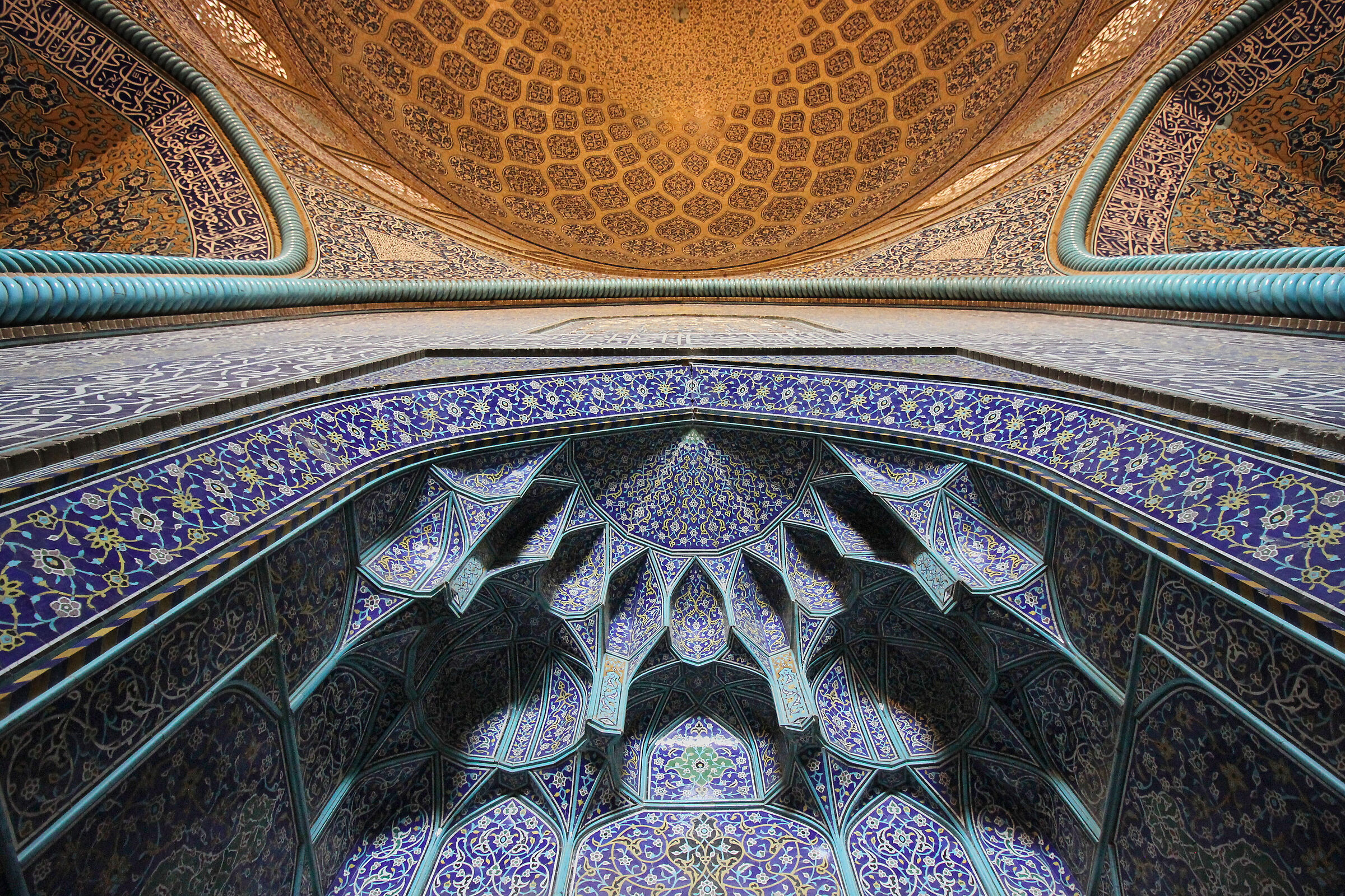 Detail of the Sheikh-Lotfollah Mosque, Isfahan