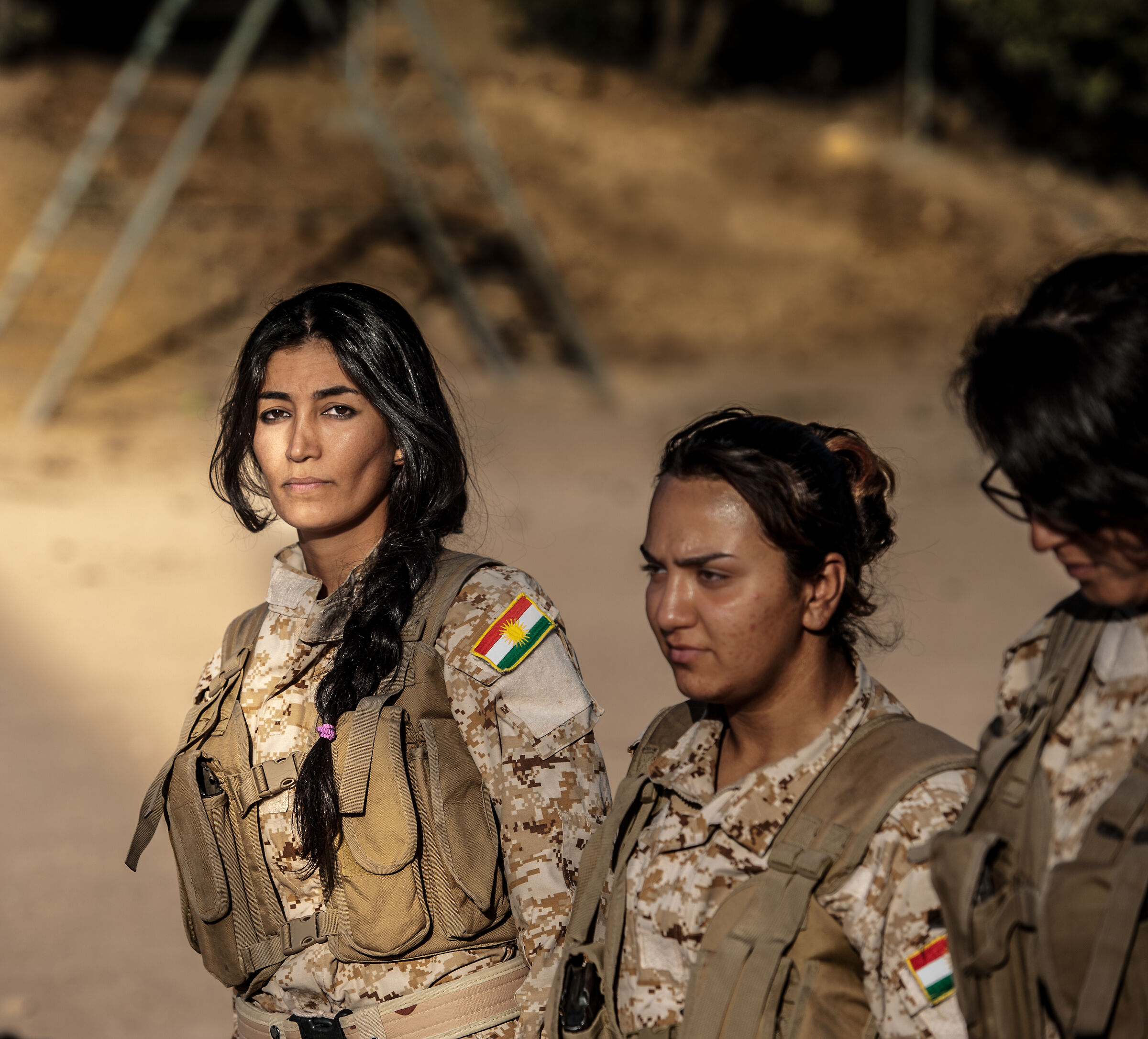 Peshmerga women, beyond the line project