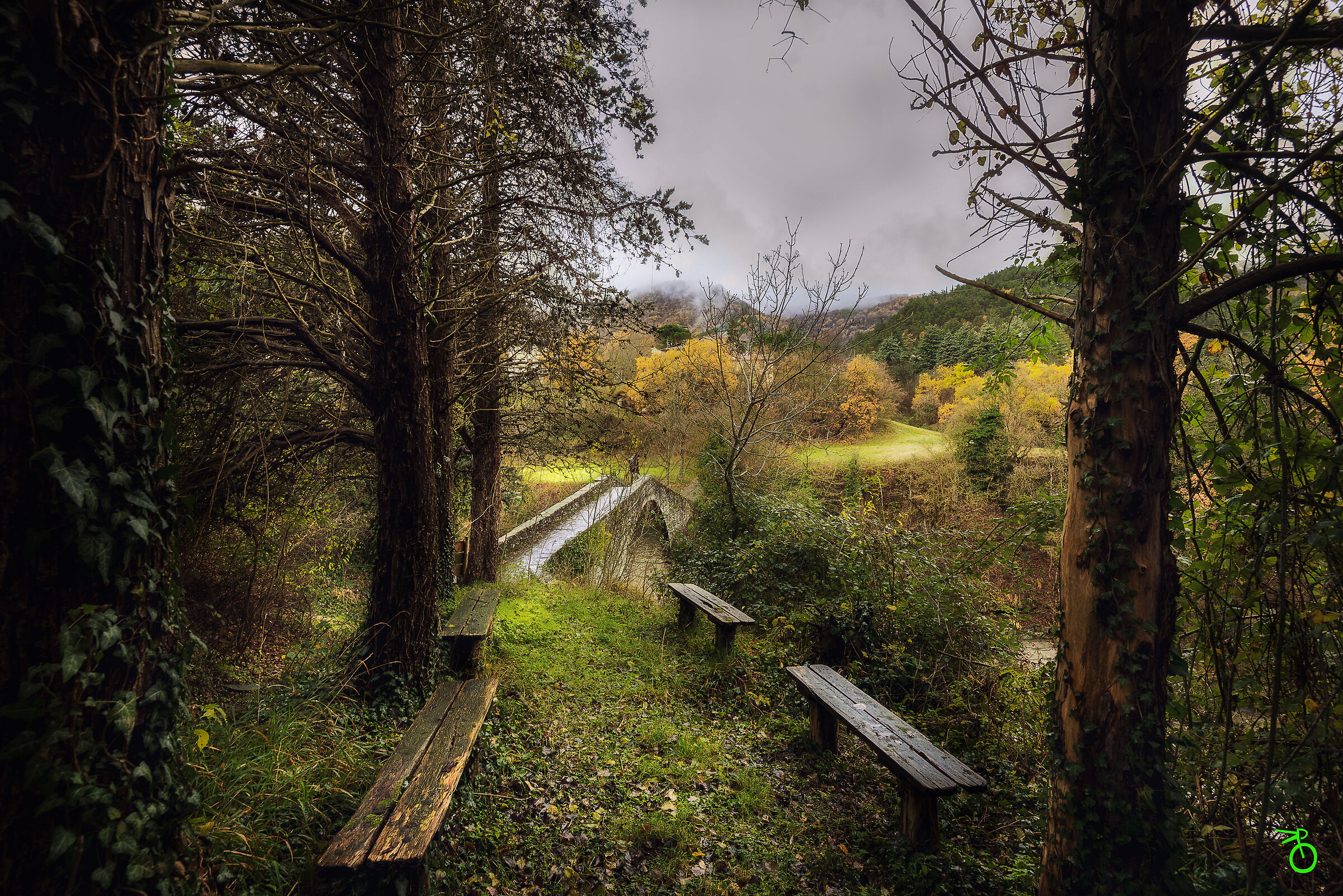 Ponte della maestà, Portico di Romagna