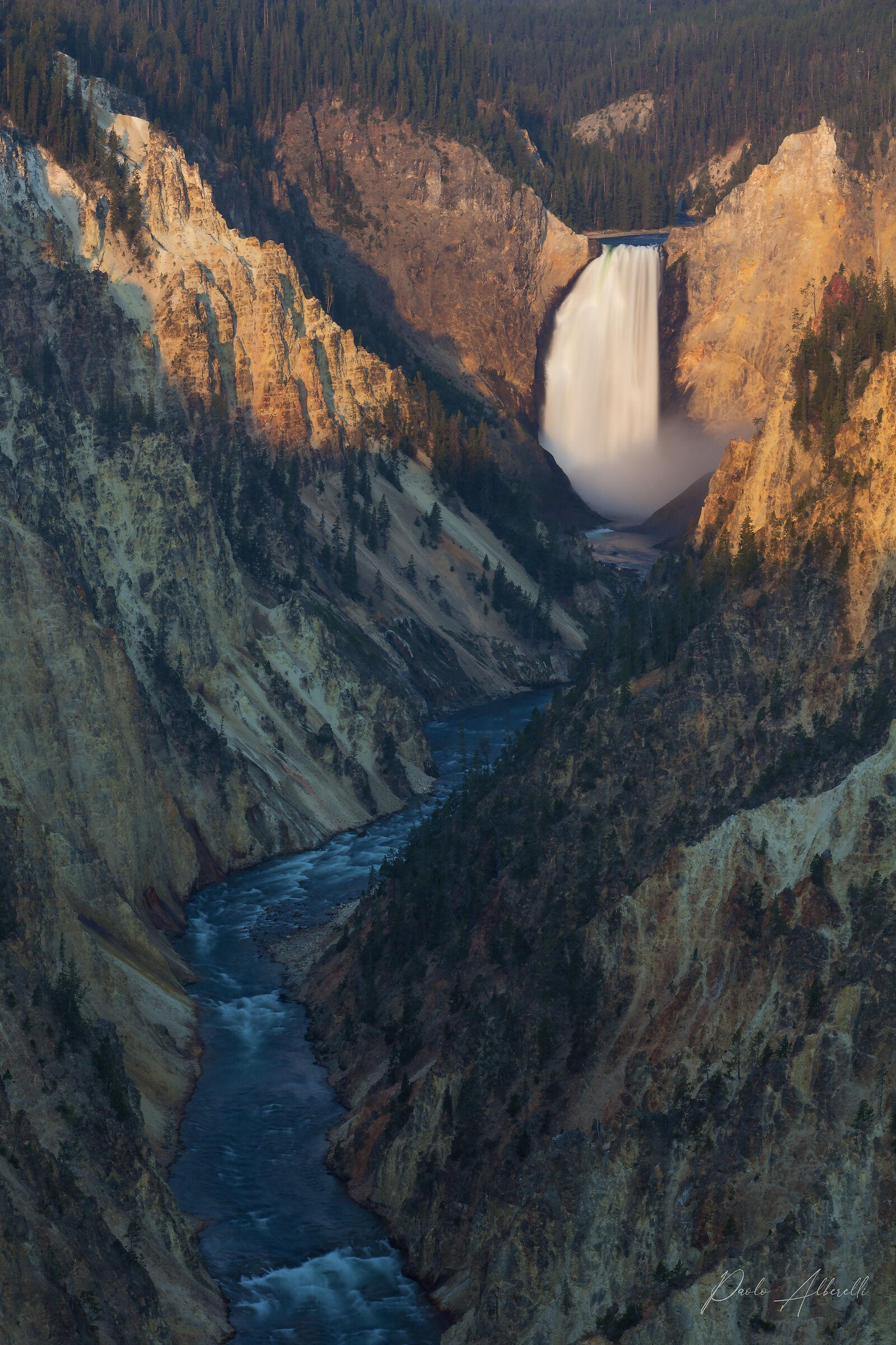 Lower Falls of the Yellowstone