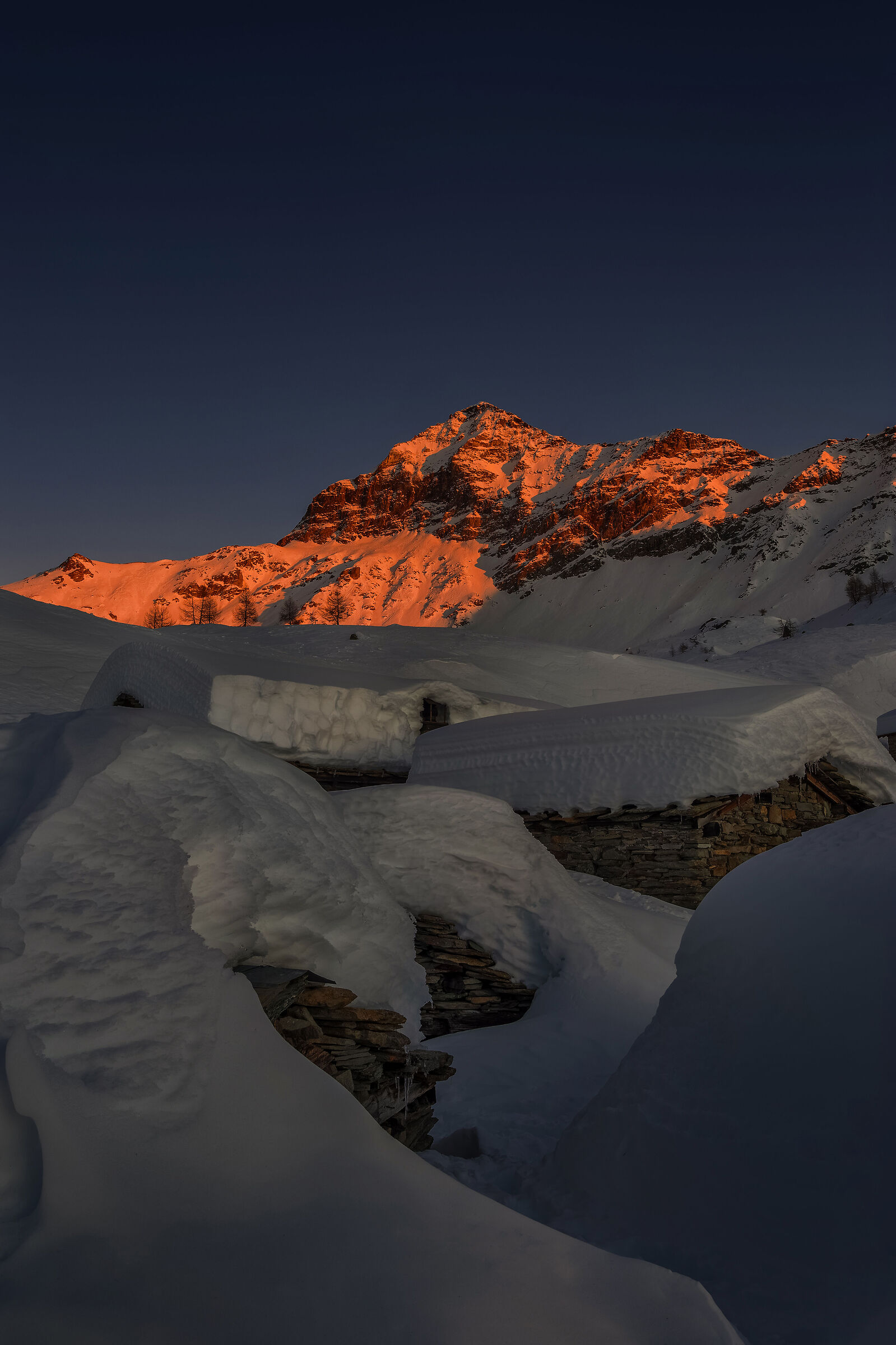 And it is immediately evening ...