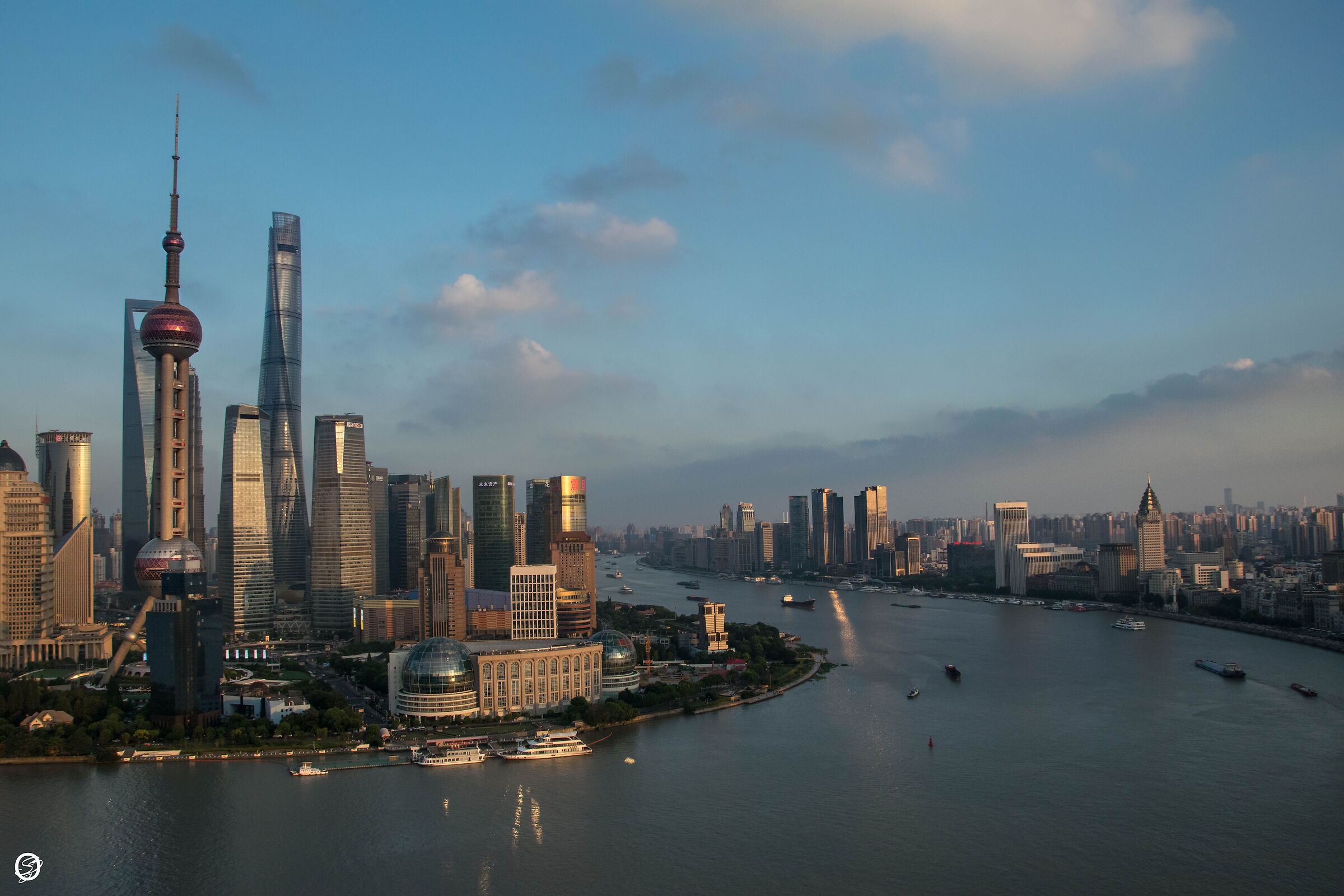 Pudong and Bund- Shanghai- China