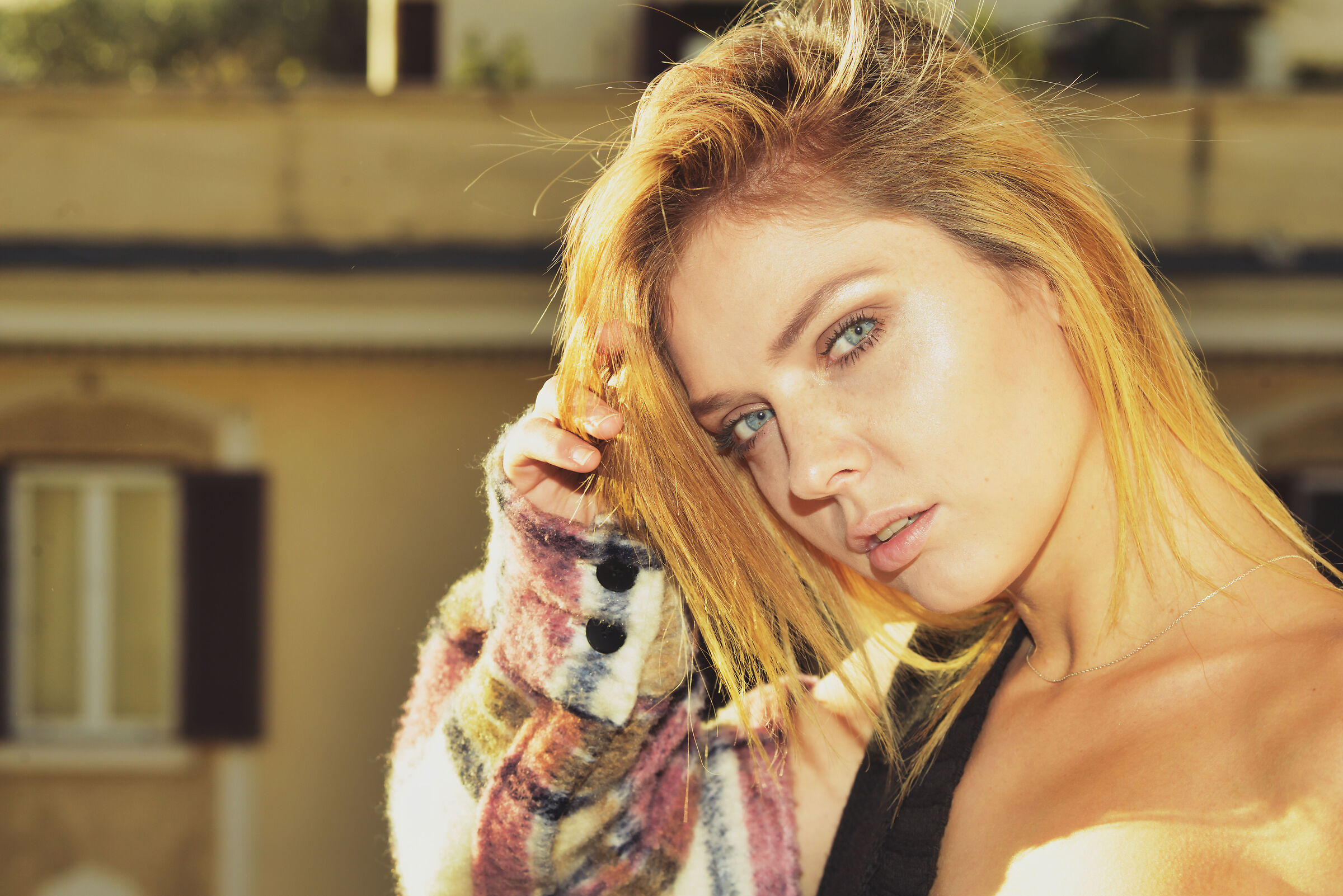 Getting lost in his gaze