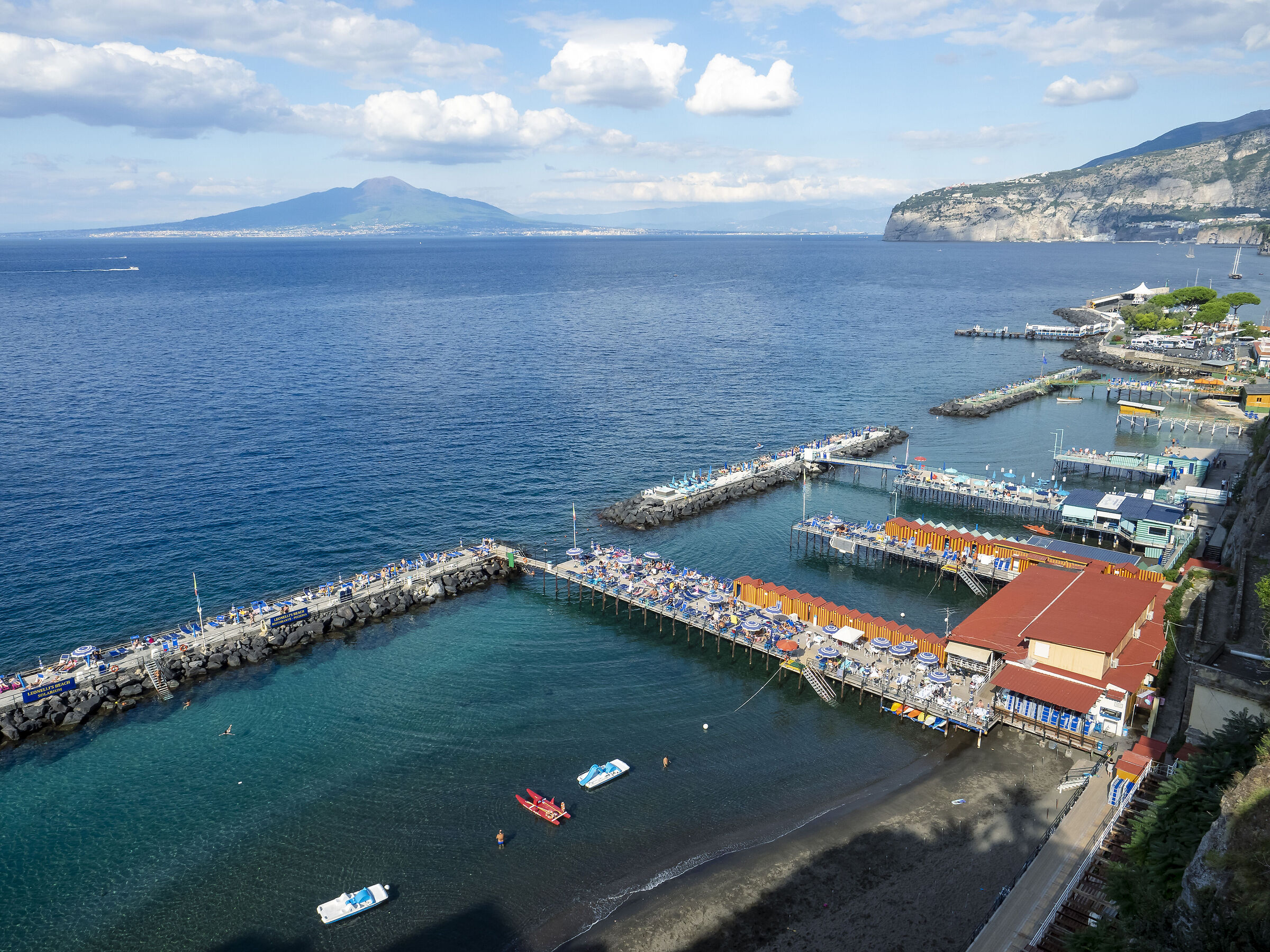 Vista Vesuvio da Sorrento
