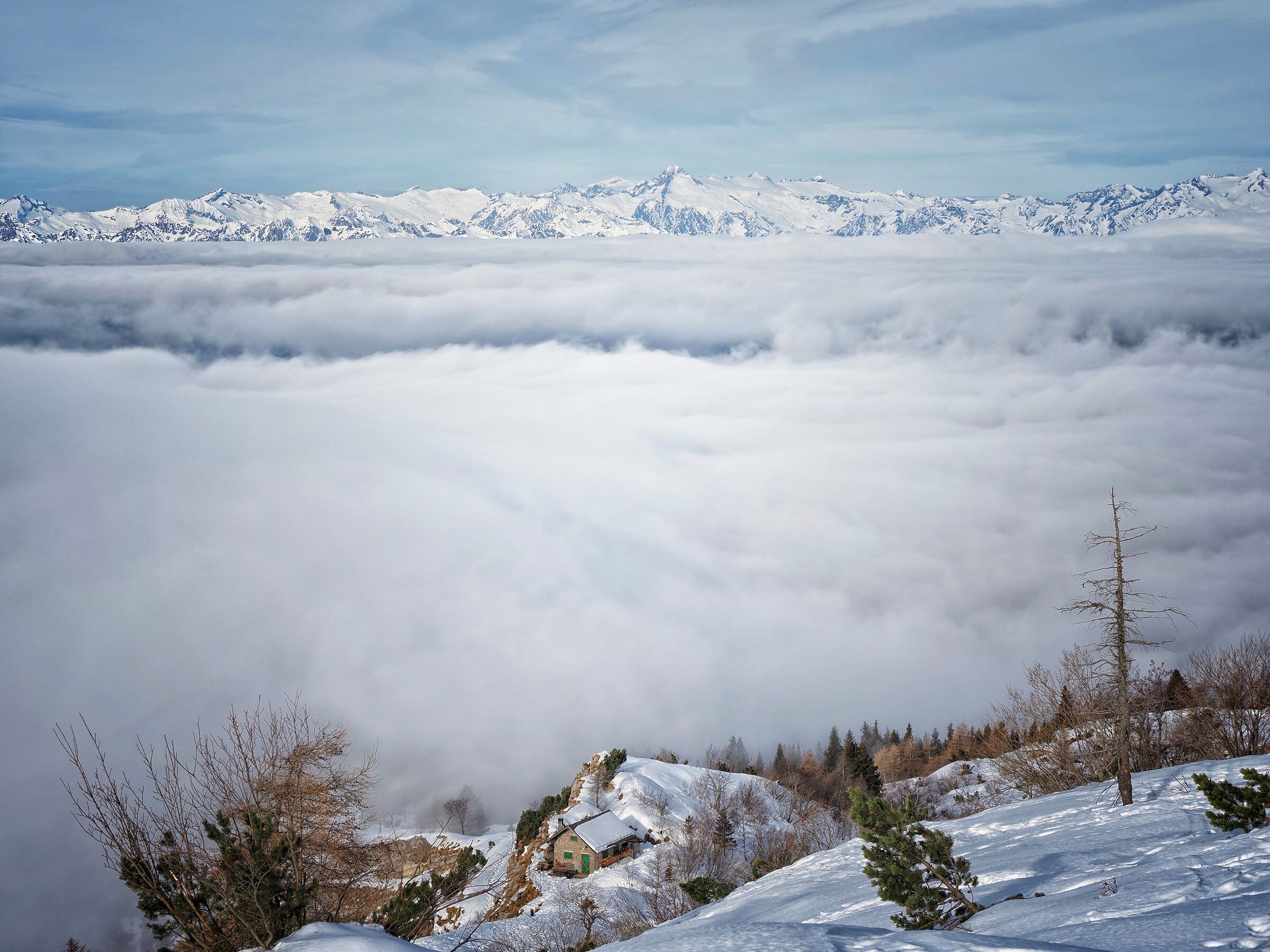 La casetta sopra le nuvole..
