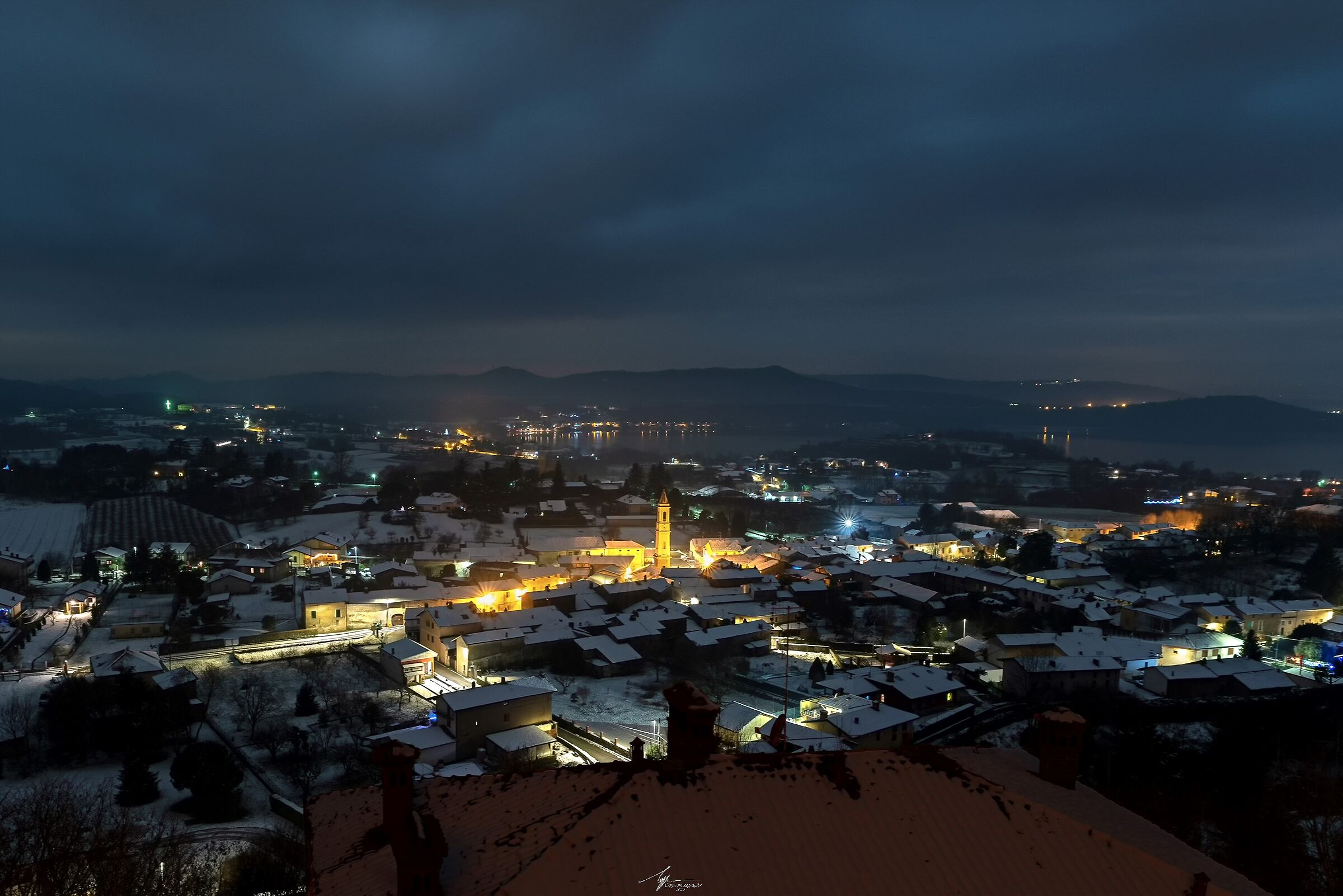 Per il mio compleanno, finalmente un po 'di neve.