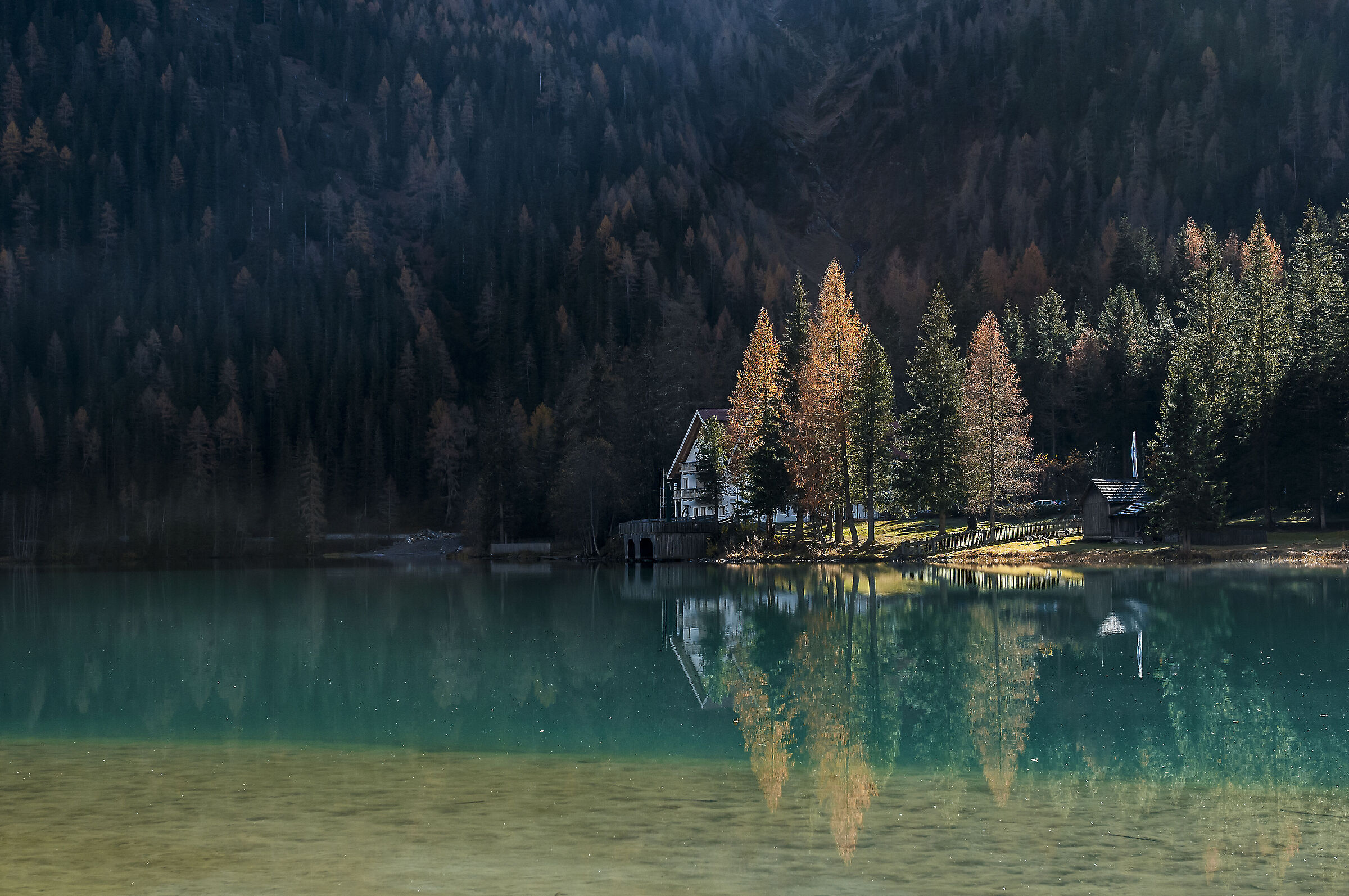 Anterselva Lake, Dos