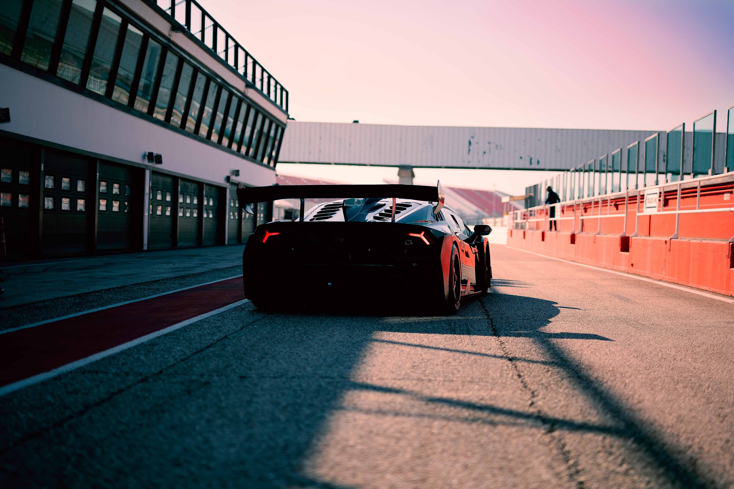 Michele Pirro's Lamborghini Test