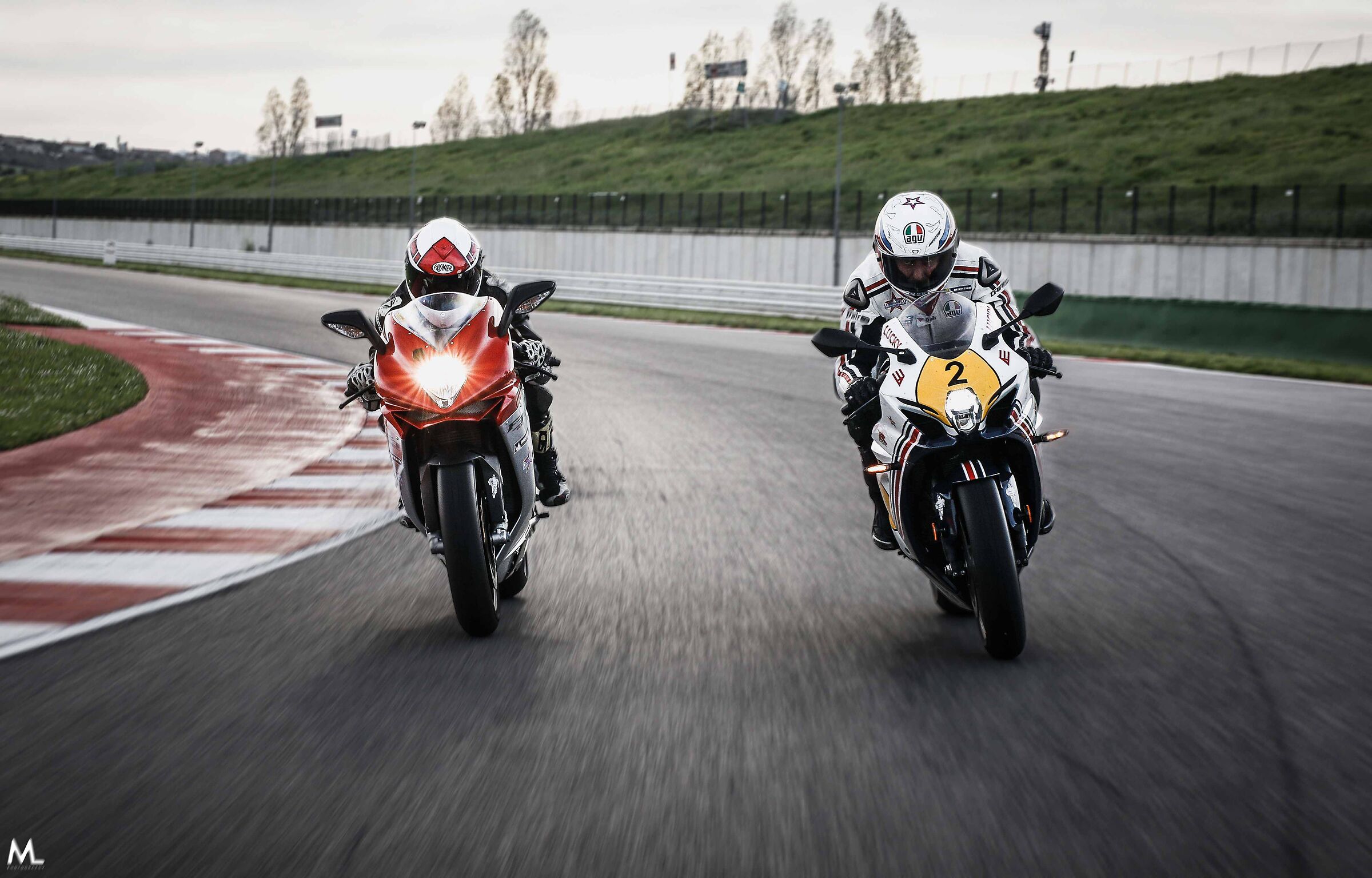 Marco Lucchinelli - Fausto Ricci - Camera Car